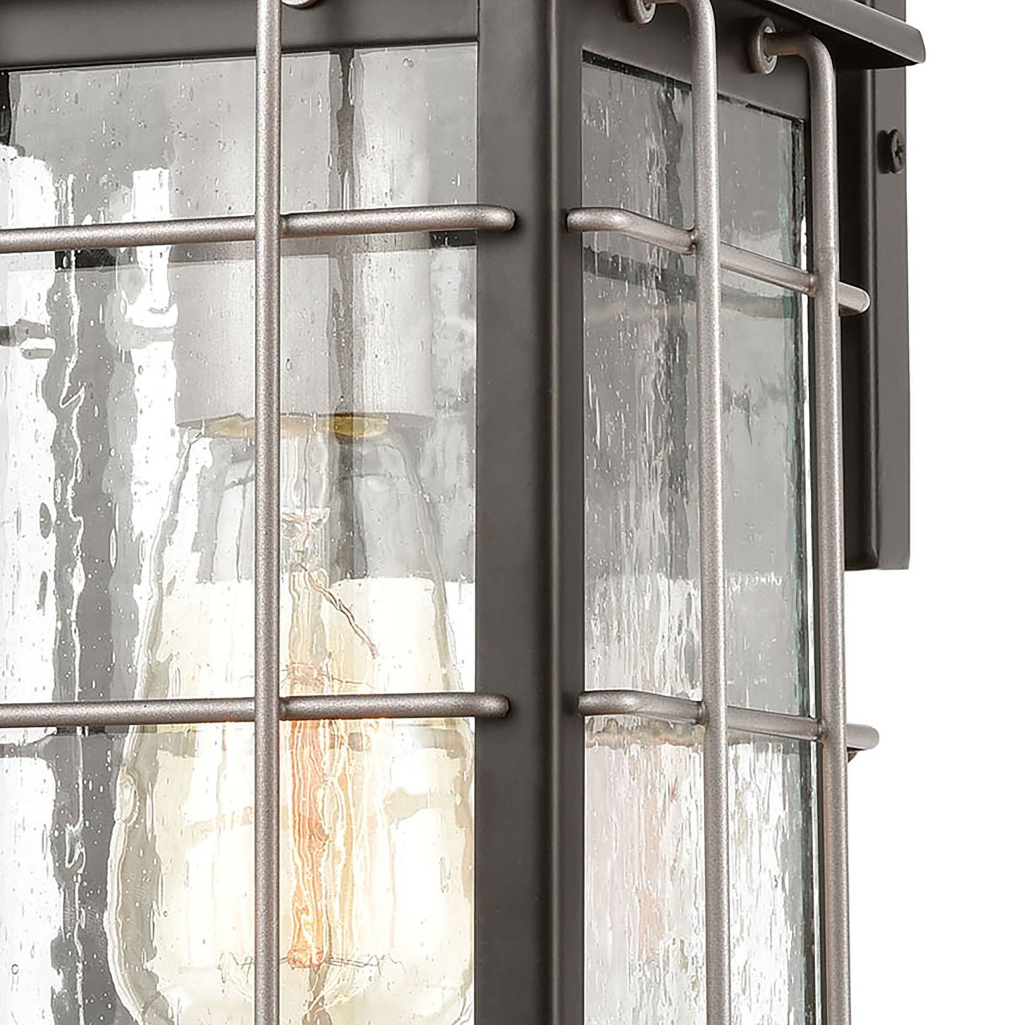 Brewster 11'' High 1-Light Outdoor Sconce - Matte Black