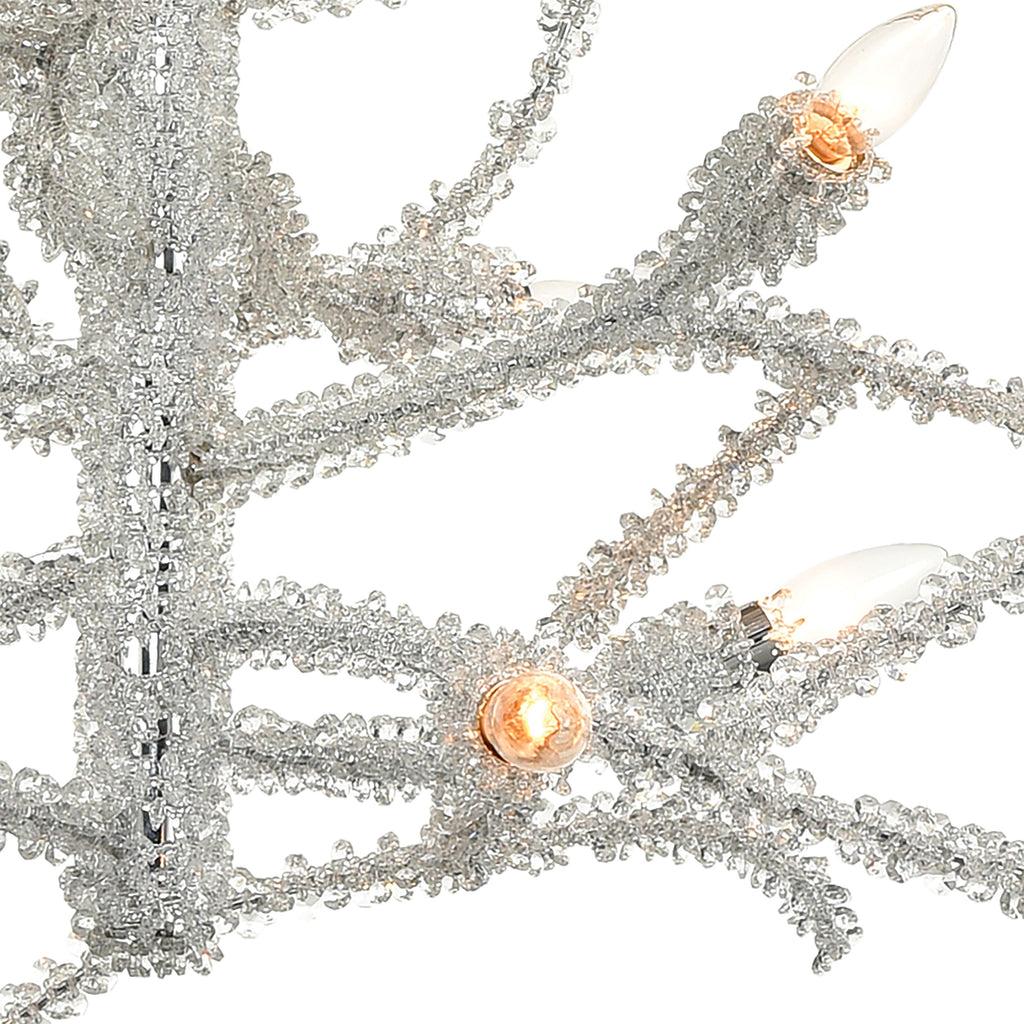 Winter's Spray 48'' Wide 12-Light Chandelier - Polished Chrome
