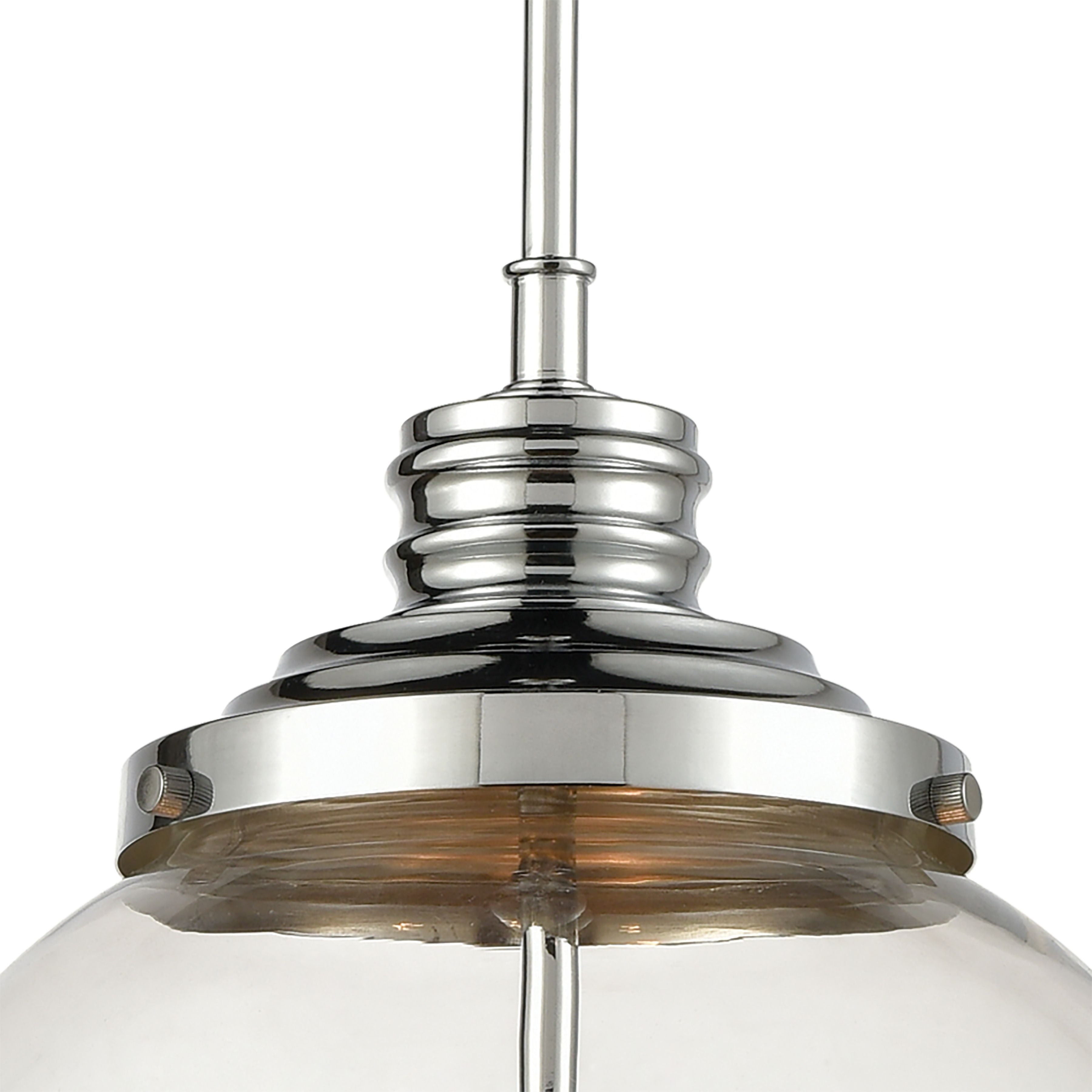 Chandra 13'' Wide 4-Light Pendant - Polished Chrome