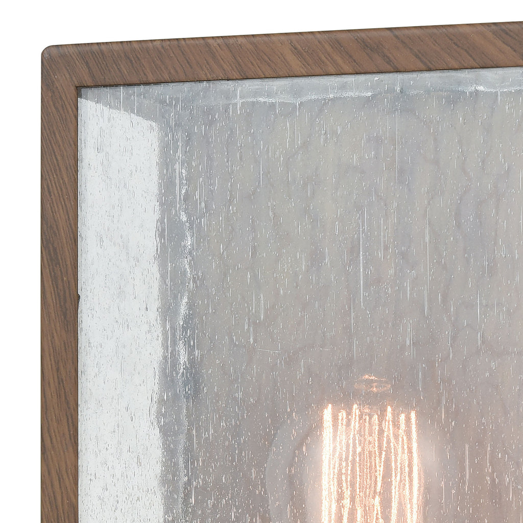 McKenzie 11'' High 1-Light Outdoor Sconce - Brown