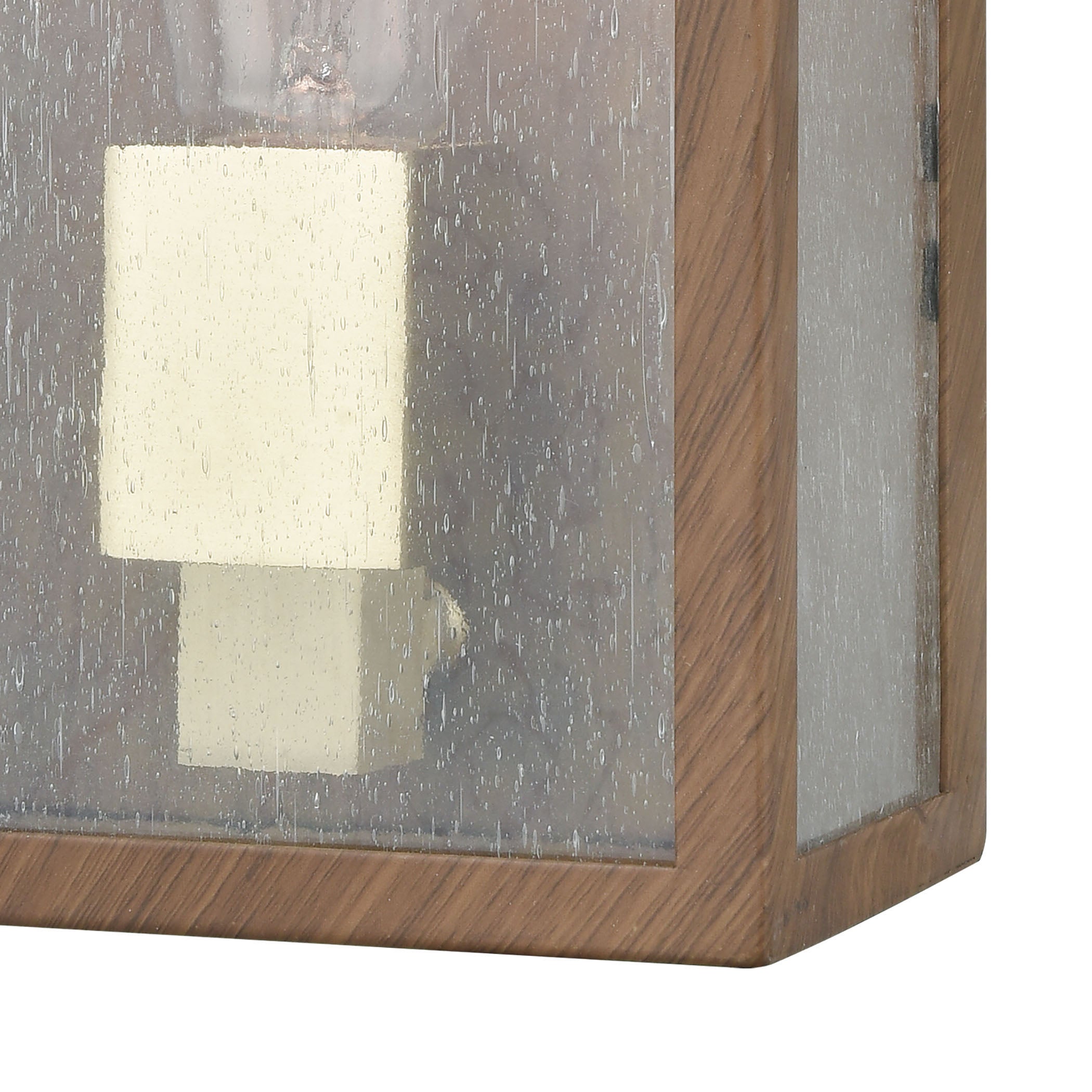 McKenzie 11'' High 1-Light Outdoor Sconce - Brown