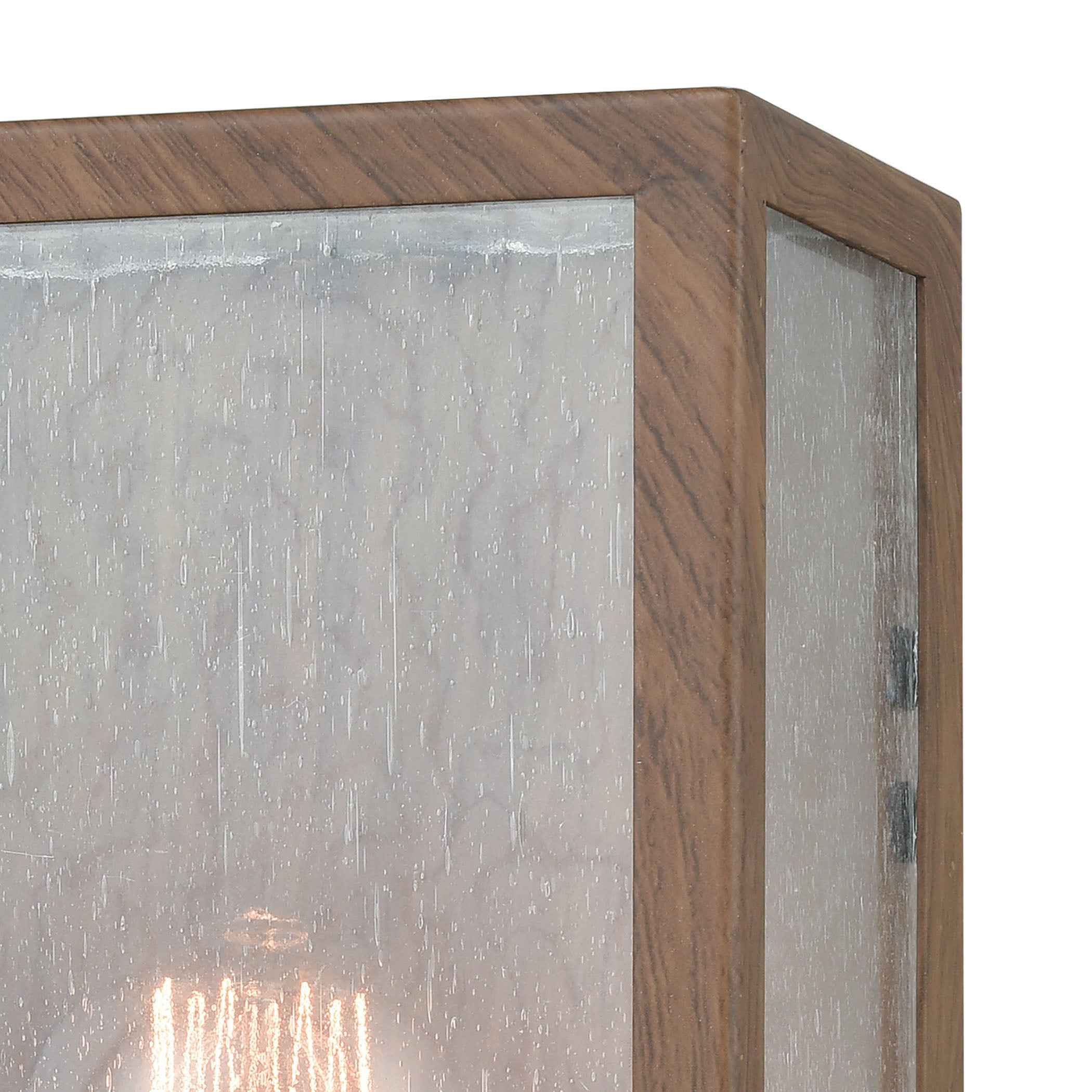 McKenzie 11'' High 1-Light Outdoor Sconce - Brown