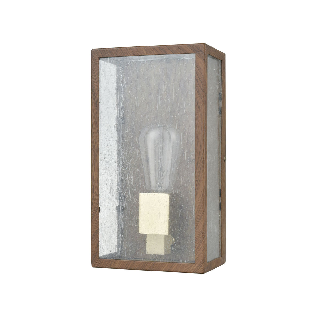 McKenzie 11'' High 1-Light Outdoor Sconce - Brown