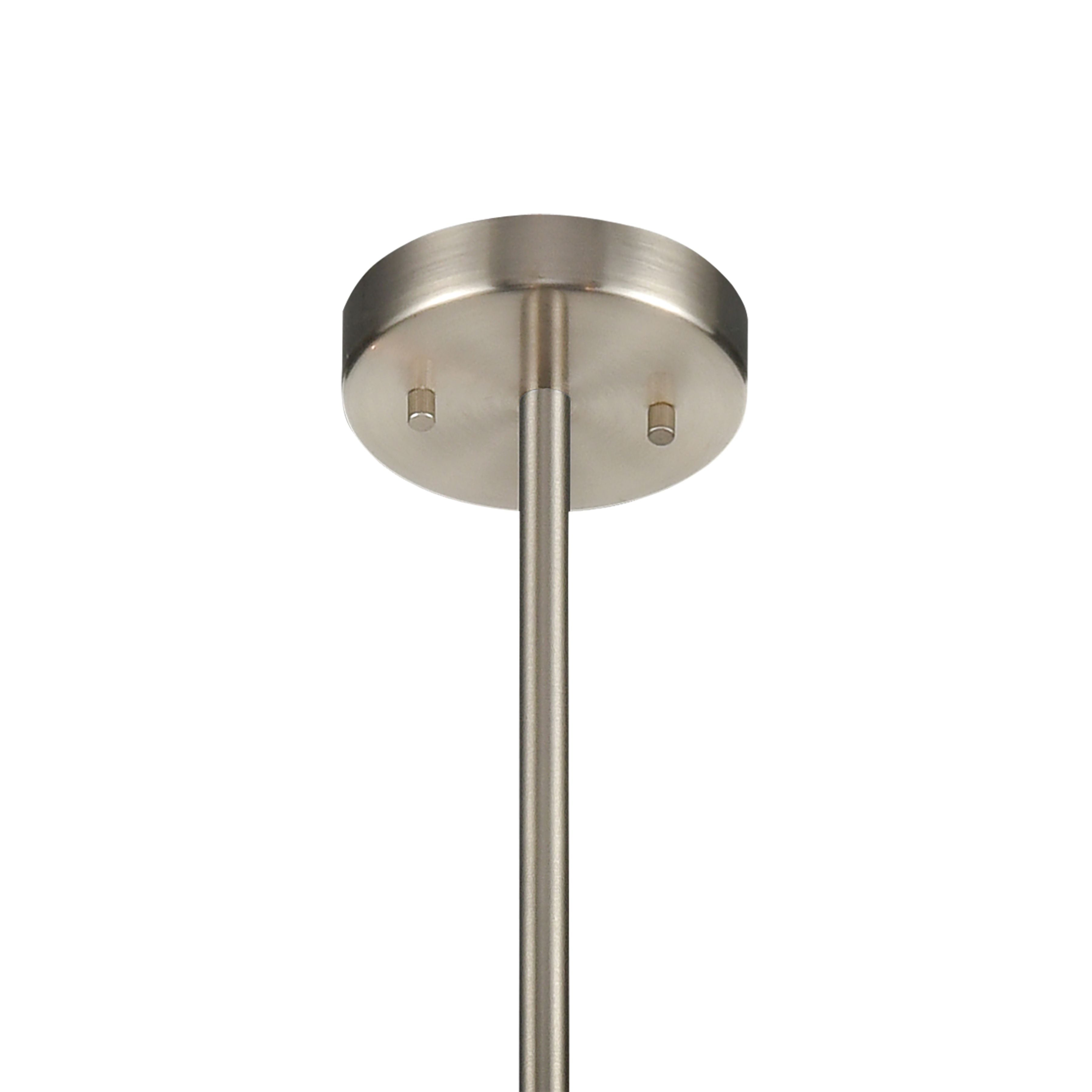 Valante 49'' Wide 4-Light Chandelier - Satin Nickel