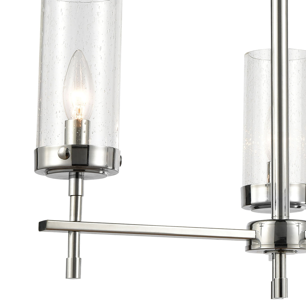 Melinda 21'' Wide 3-Light Chandelier - Polished Chrome
