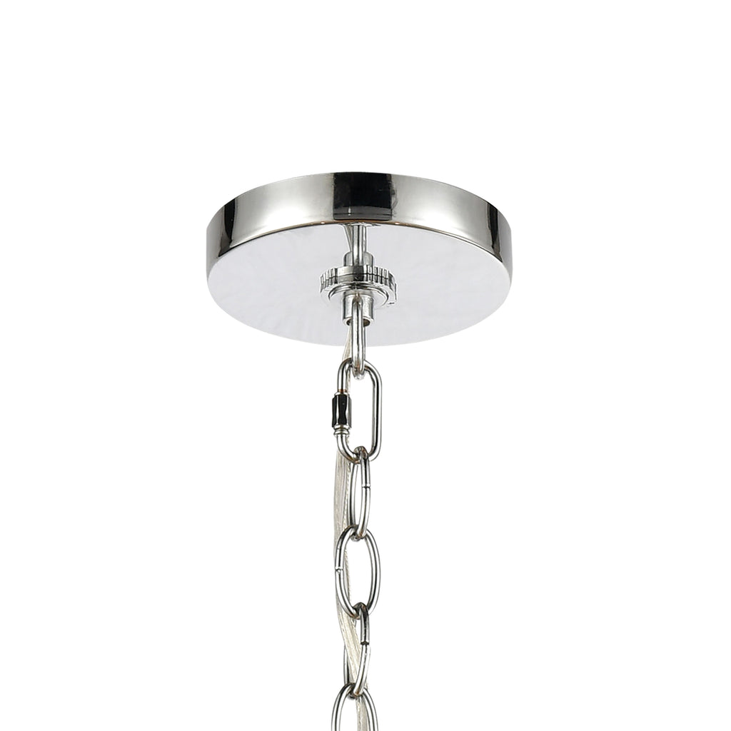 Melinda 21'' Wide 3-Light Chandelier - Polished Chrome