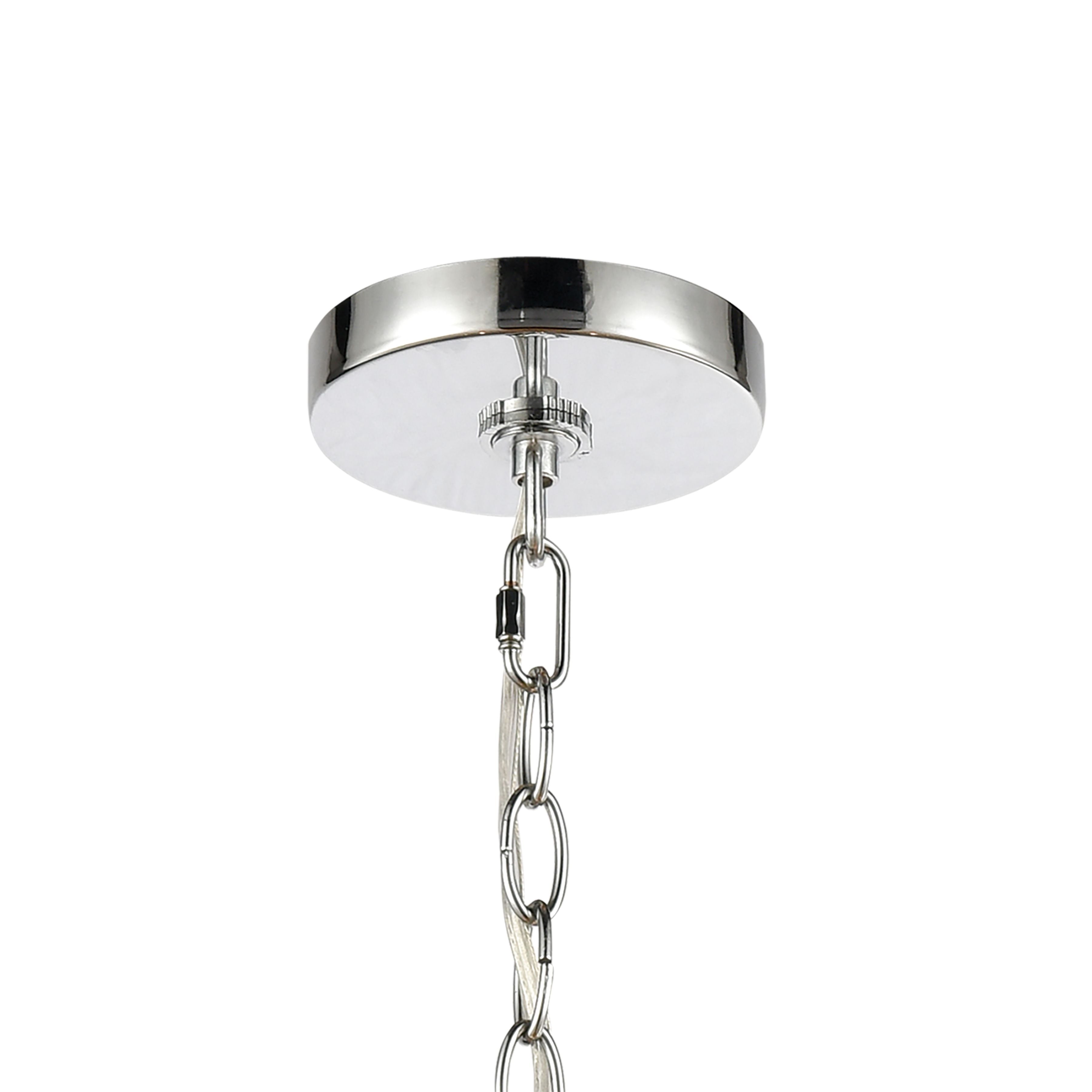 Melinda 21'' Wide 3-Light Chandelier - Polished Chrome