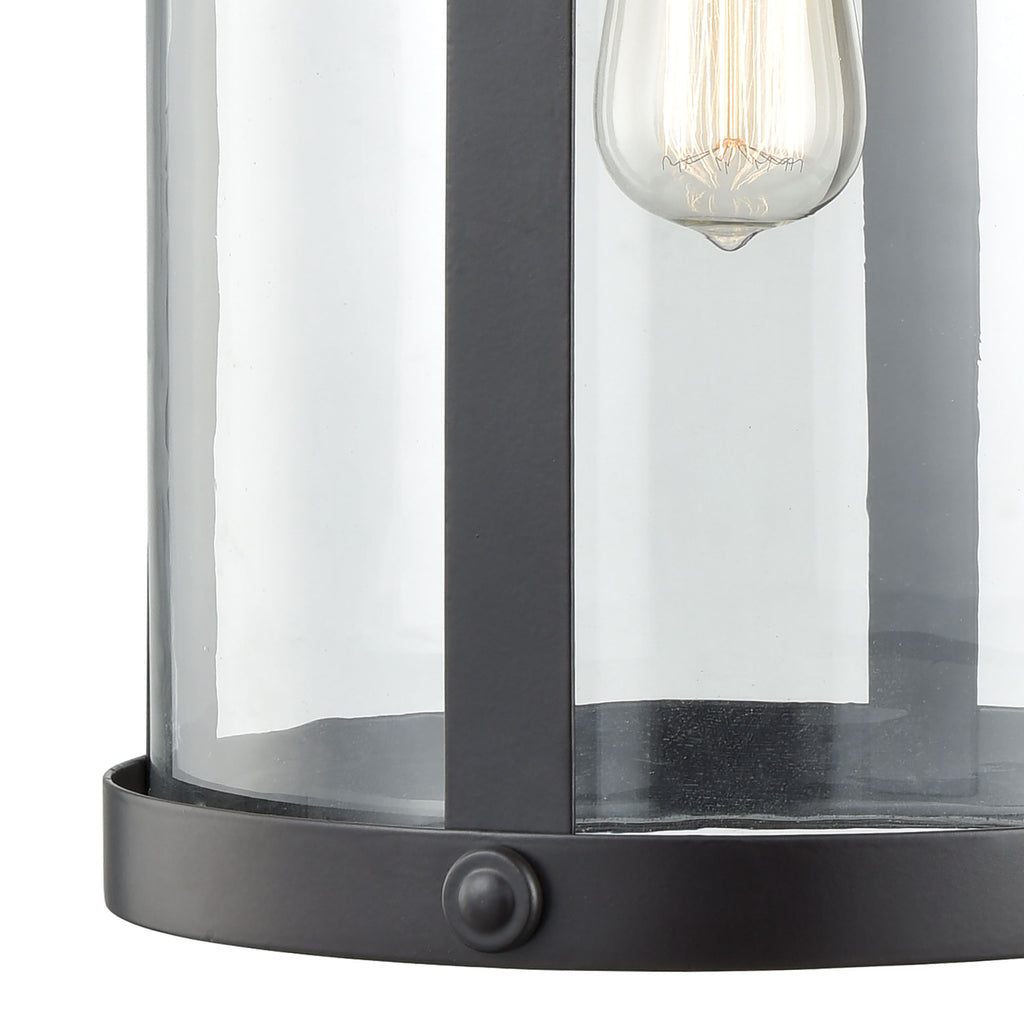 Hunley 18'' High 1-Light Outdoor Sconce - Oil Rubbed Bronze