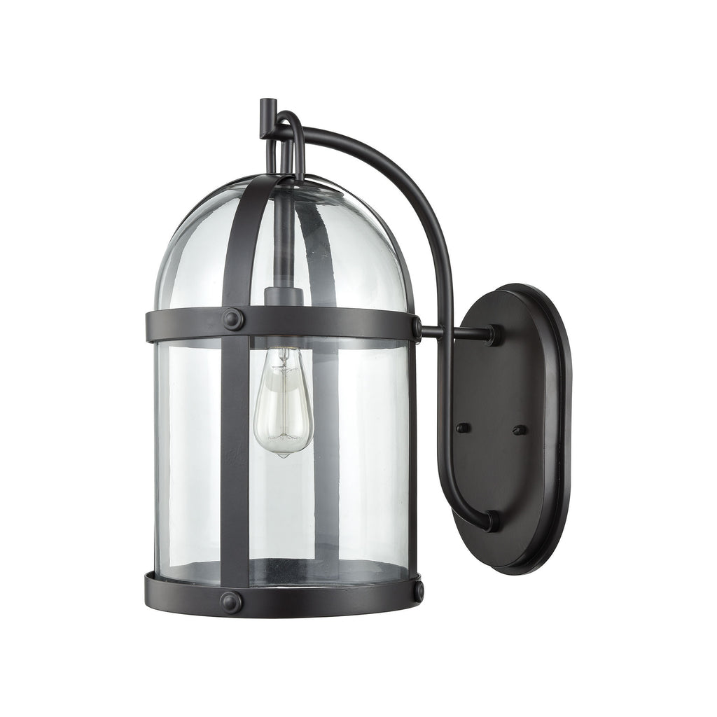 Hunley 18'' High 1-Light Outdoor Sconce - Oil Rubbed Bronze