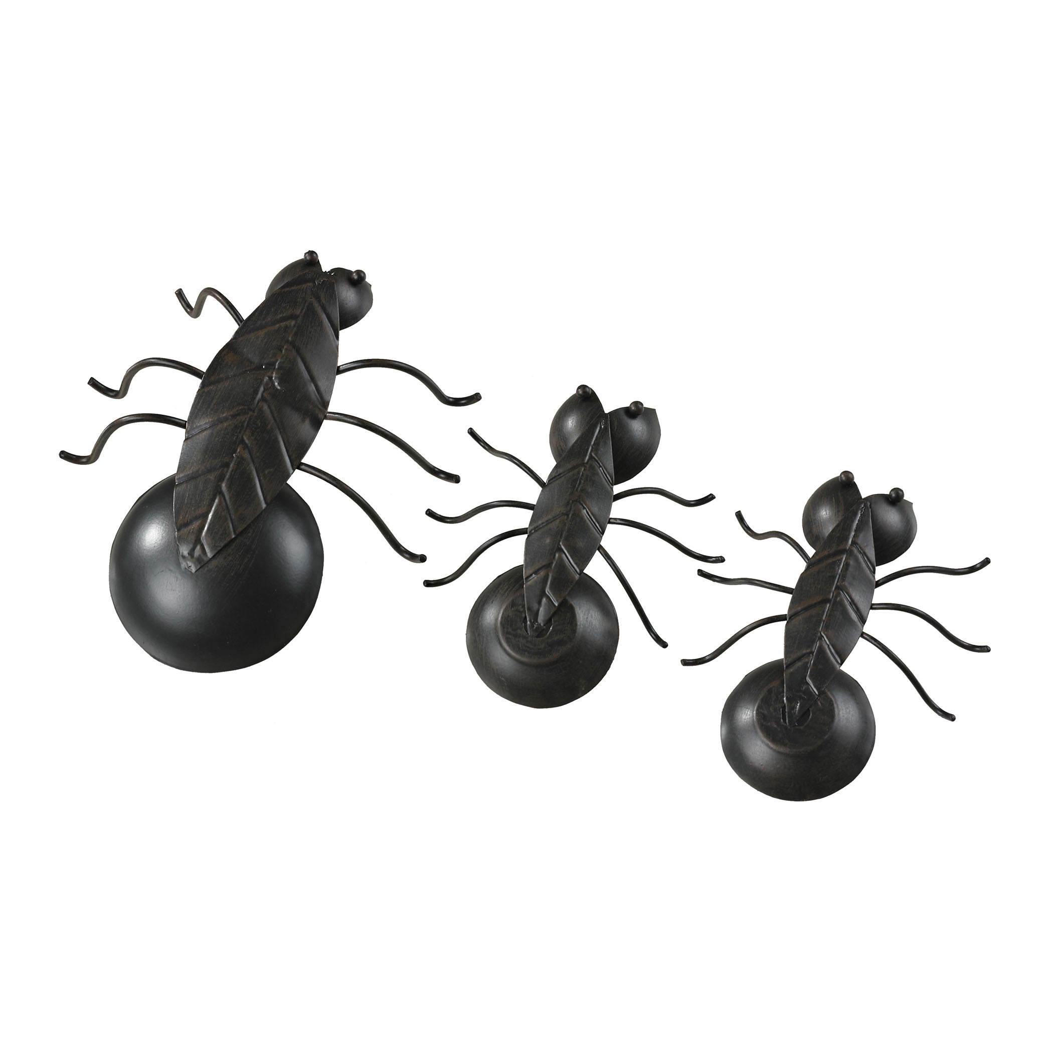 Ants Object - Set of 3 Black