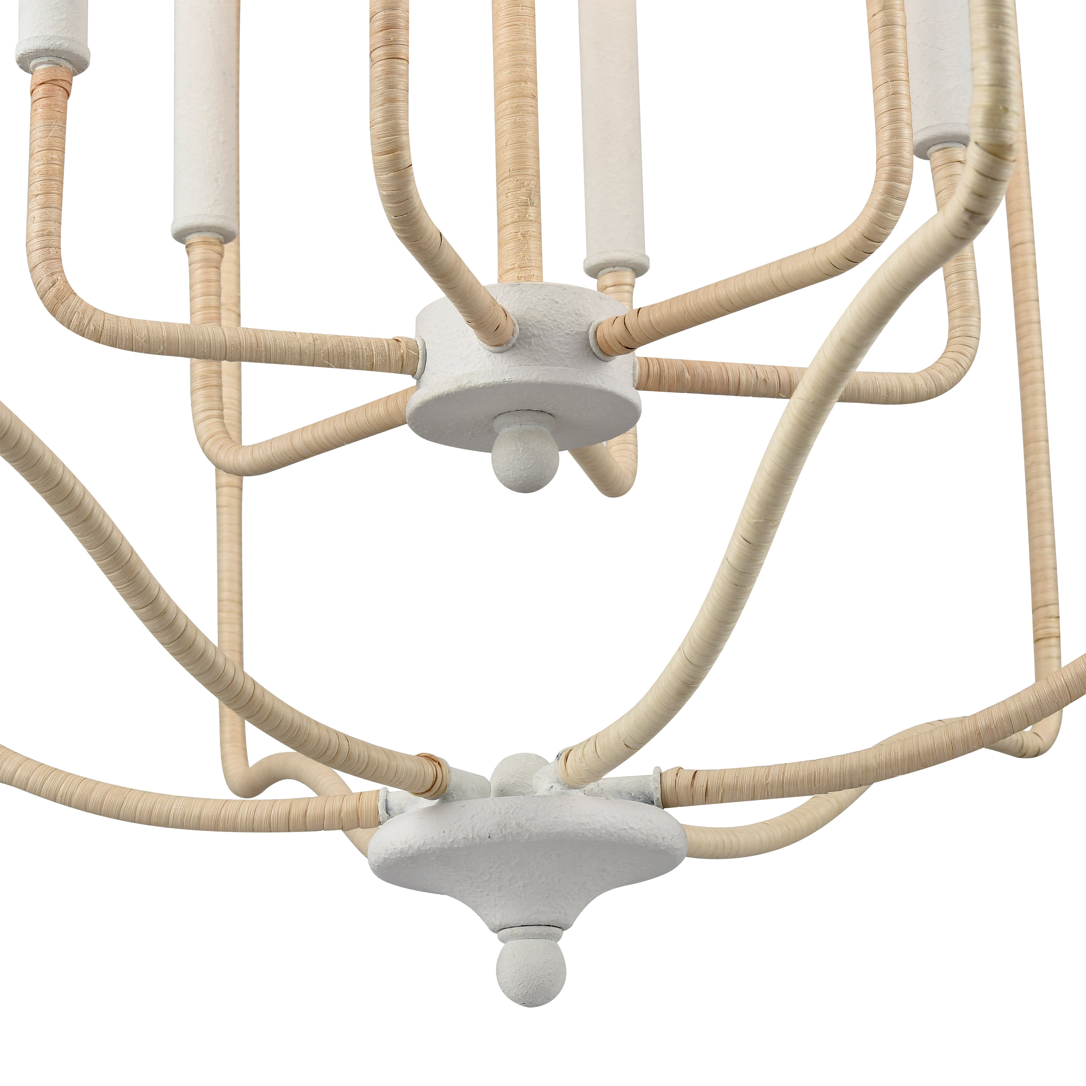 Breezeway 28'' Wide 6-Light Pendant - White Coral