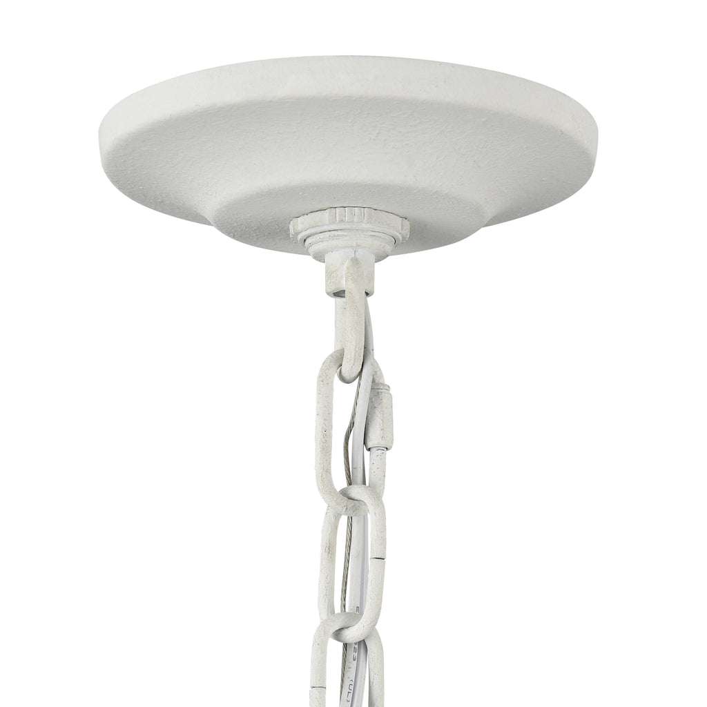 Breezeway 28'' Wide 6-Light Pendant - White Coral