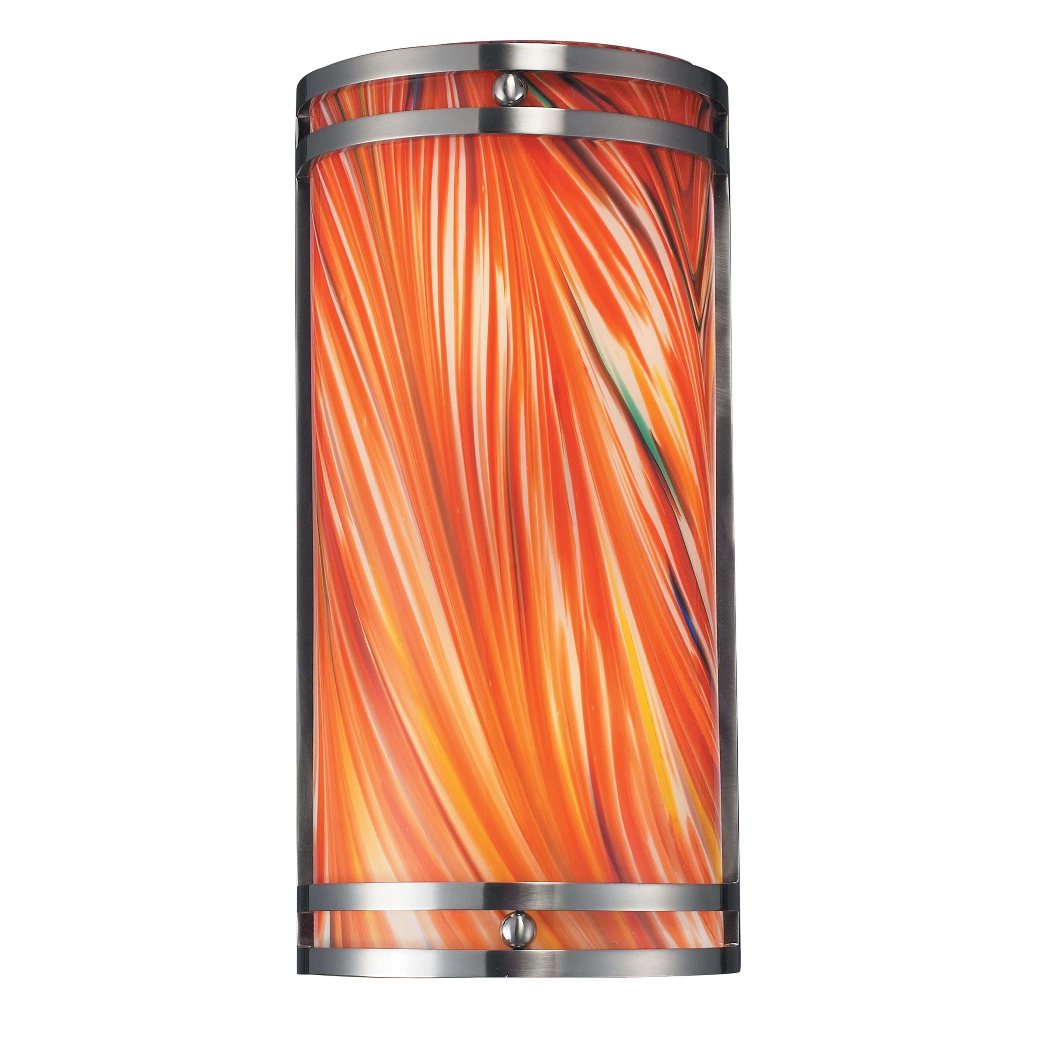 Arco Baleno 16'' High 2-Light Sconce - Orange