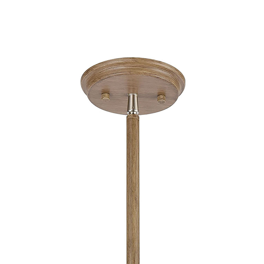 Axis 21'' Wide 4-Light Pendant - Light Wood