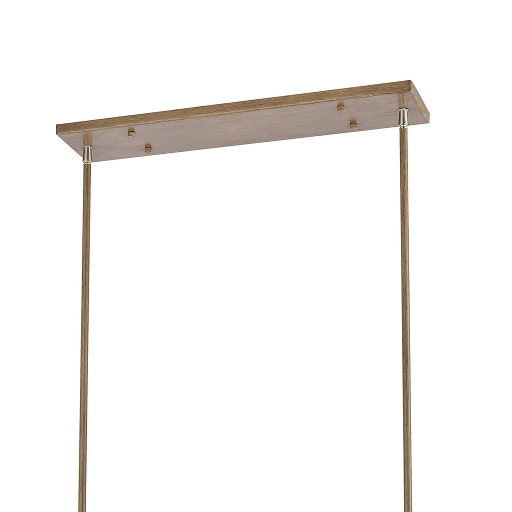 Axis 36'' Wide 8-Light Chandelier - Light Wood