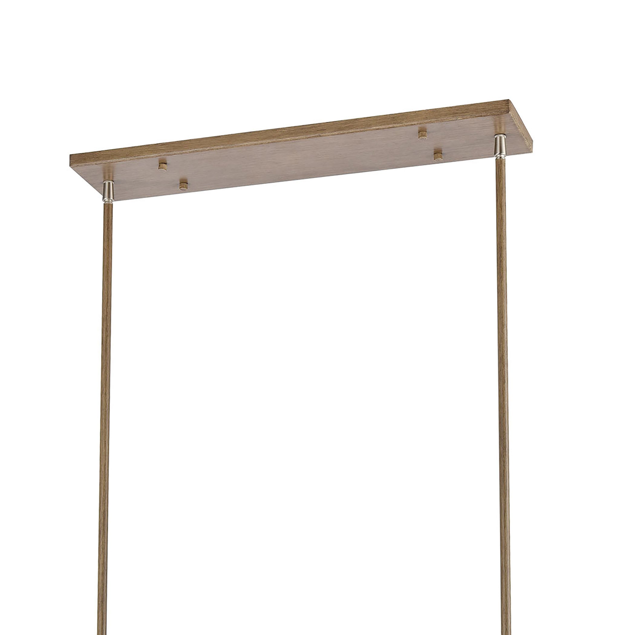 Axis 36'' Wide 8-Light Chandelier - Light Wood