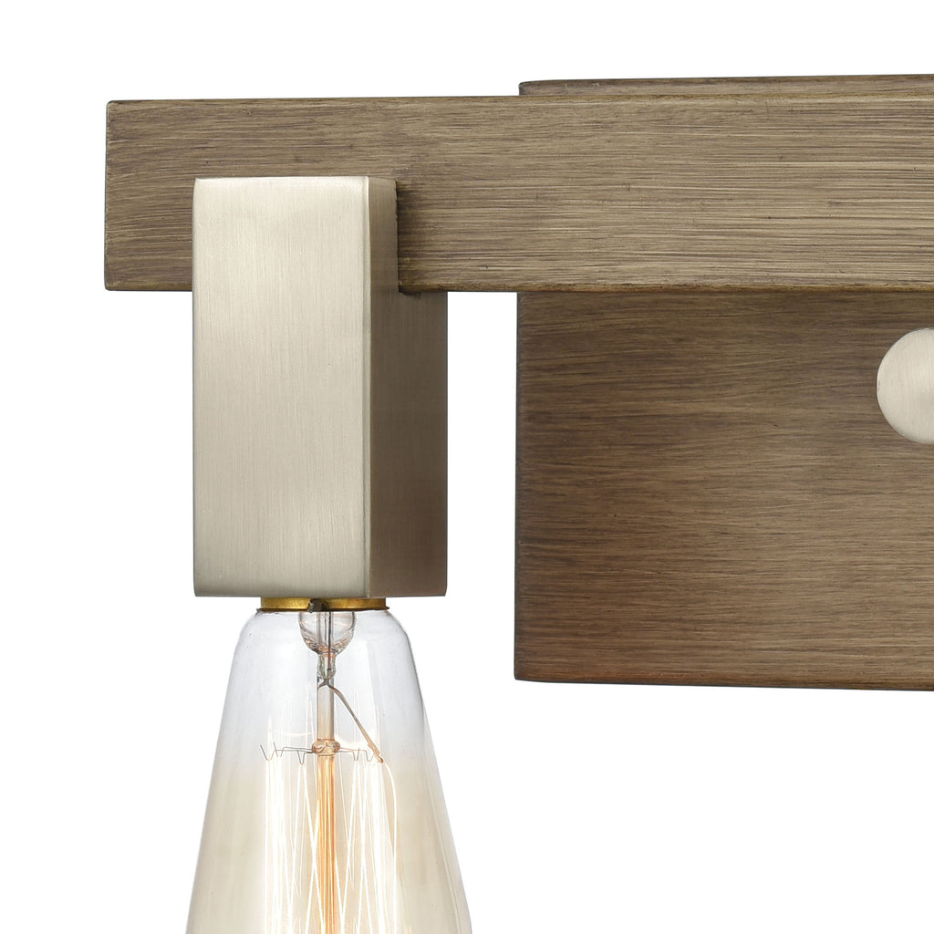 Axis 13'' Wide 2-Light Vanity Light - Satin Nickel