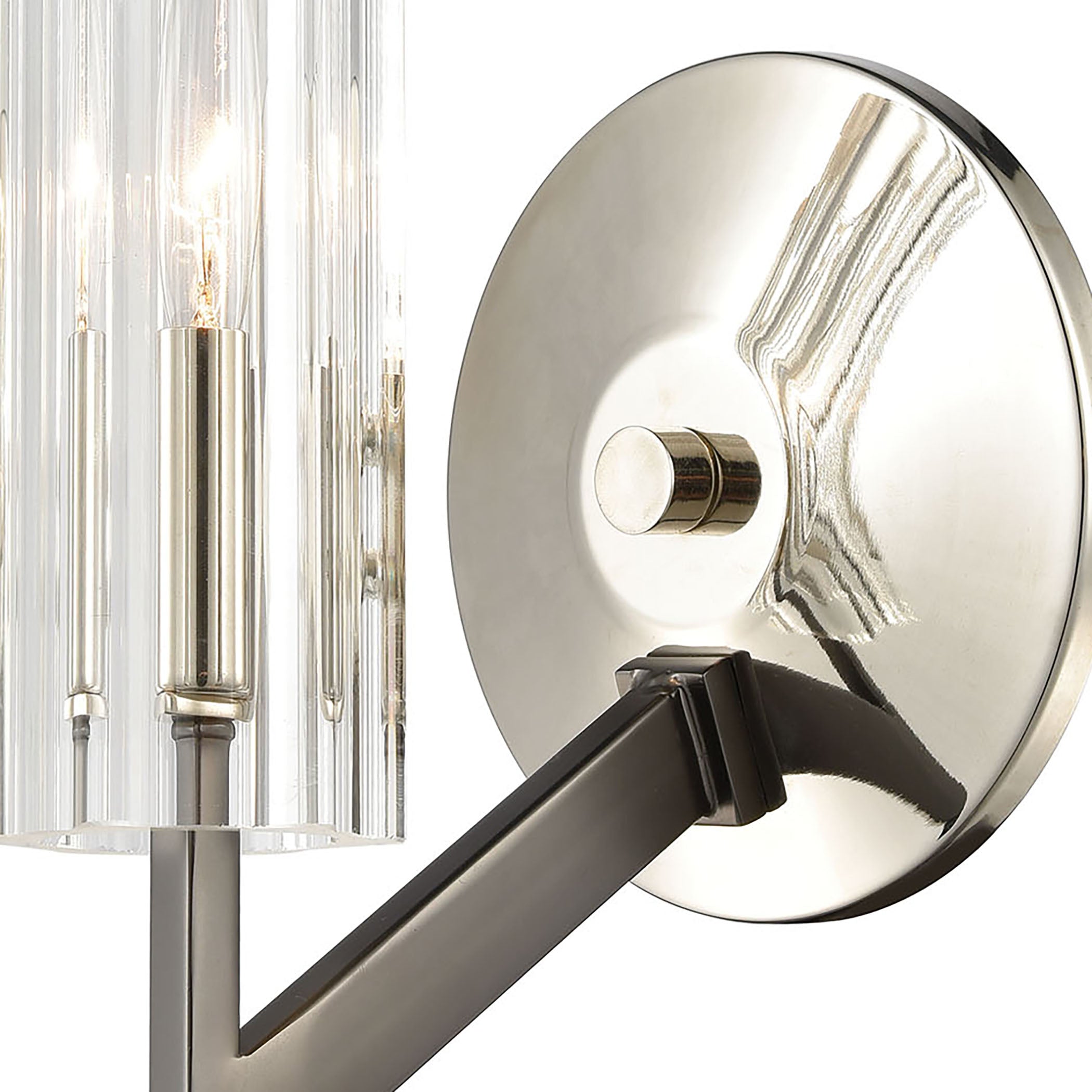Aspire 10'' High 1-Light Sconce - Black Nickel