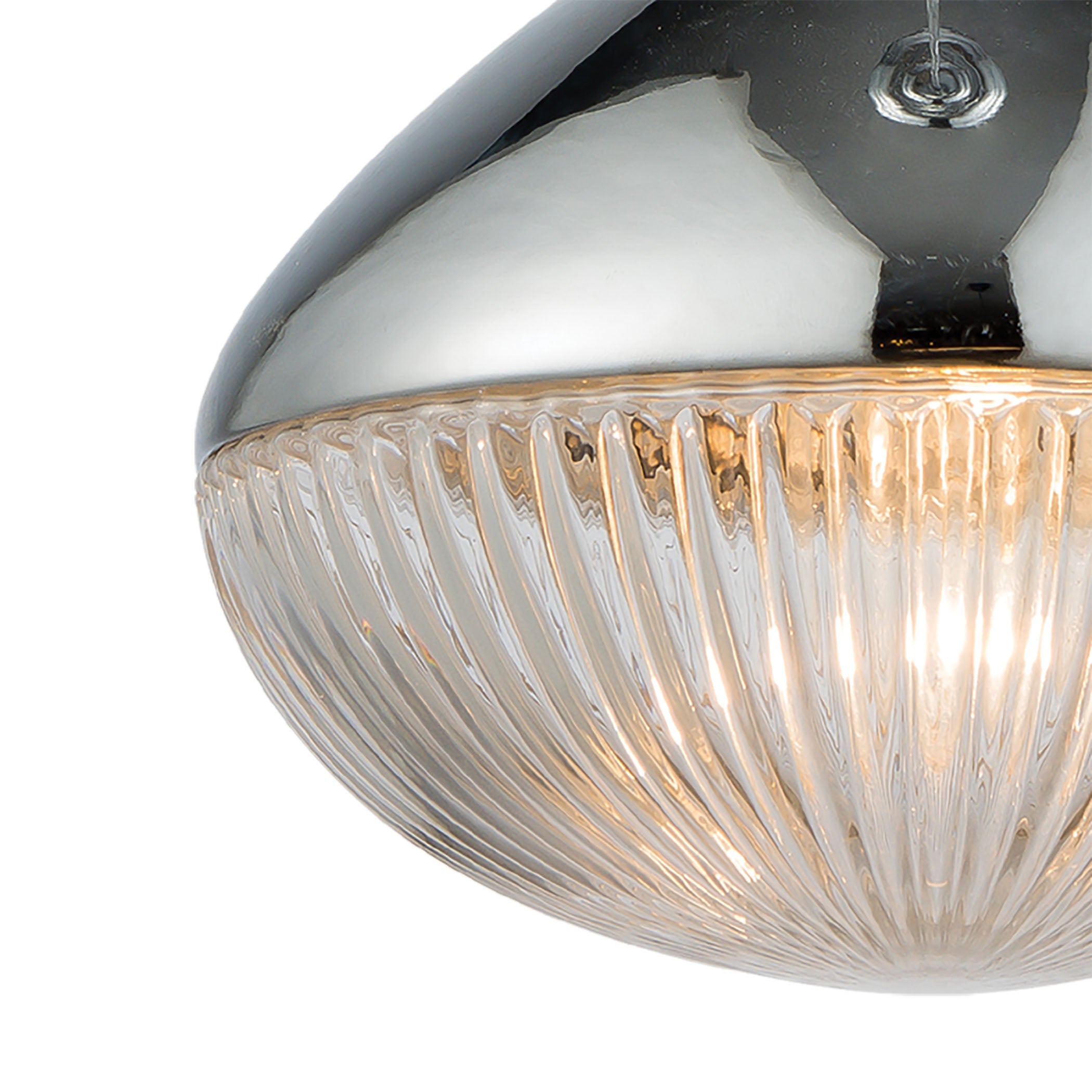 Ravette 6'' Wide 1-Light Mini Pendant - Polished Chrome