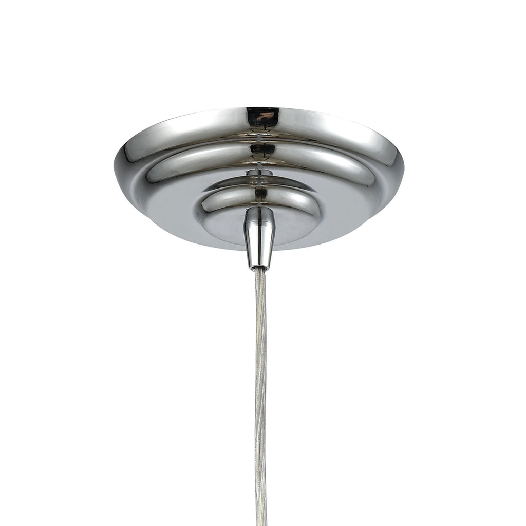 Ravette 6'' Wide 1-Light Mini Pendant - Polished Chrome