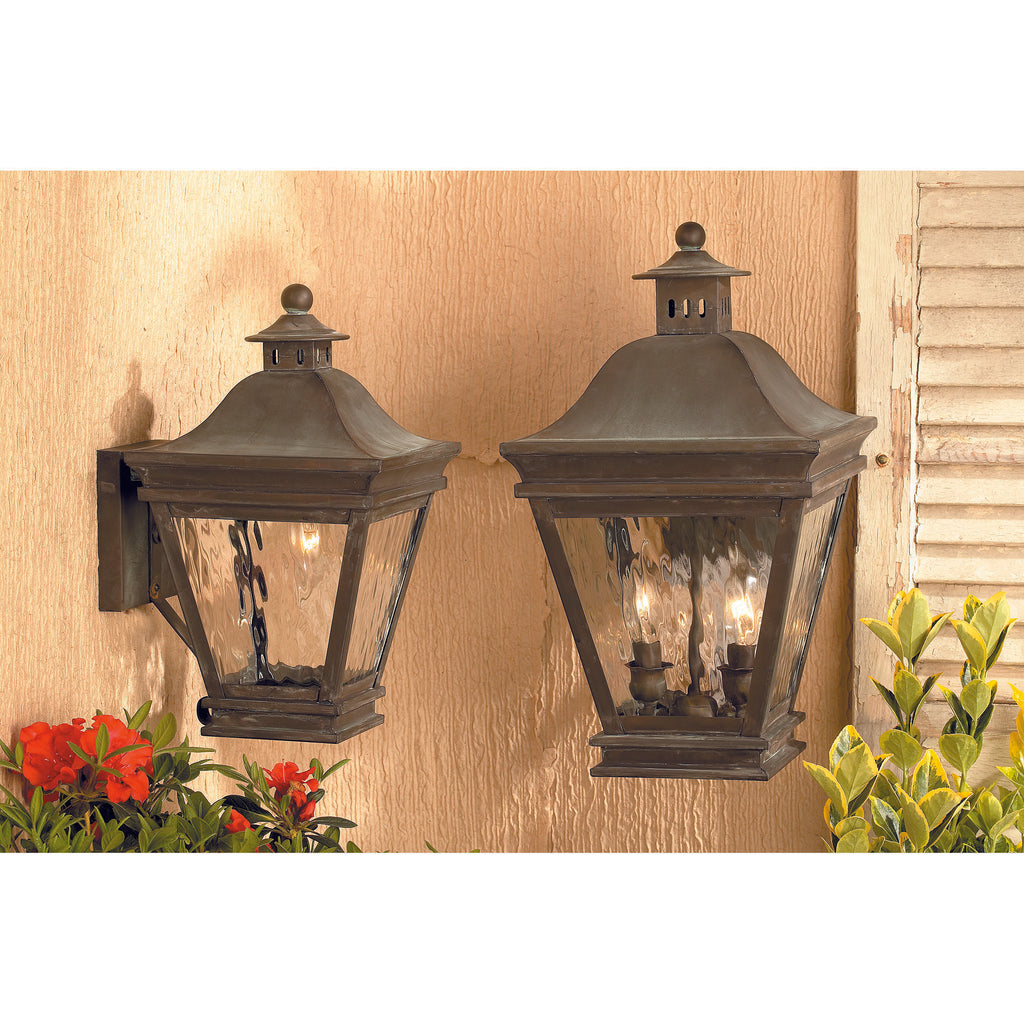 Landings 13'' High 1-Light Outdoor Sconce - Charcoal