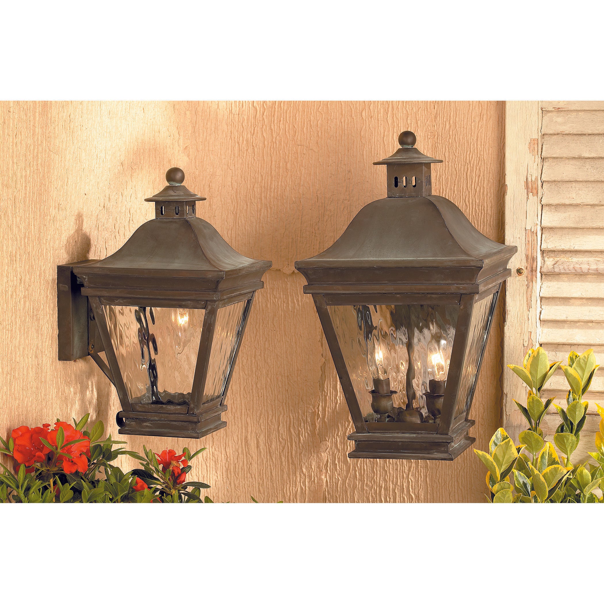 Landings 13'' High 1-Light Outdoor Sconce - Charcoal