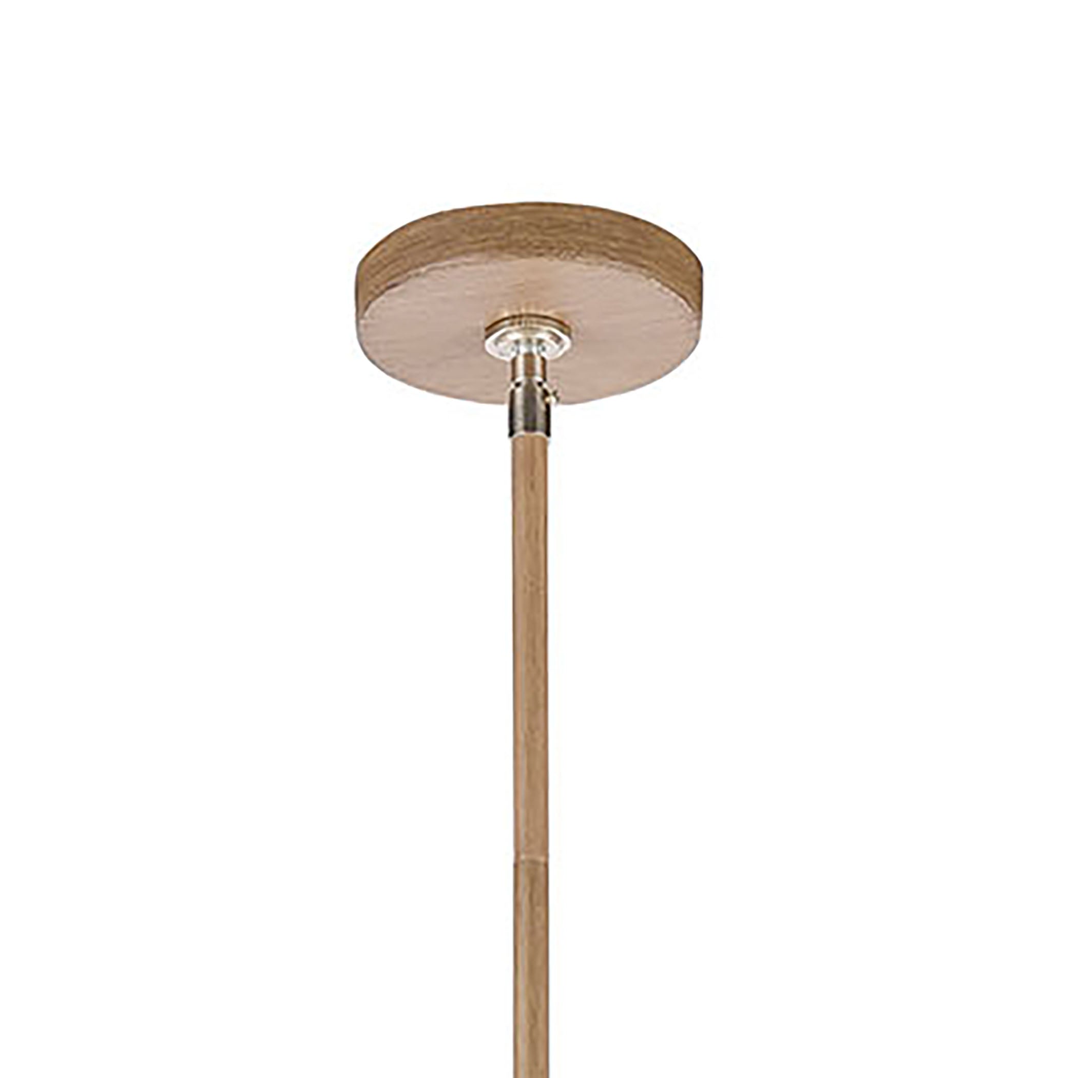 Fairfax 24'' Wide 8-Light Chandelier - Wood Tone