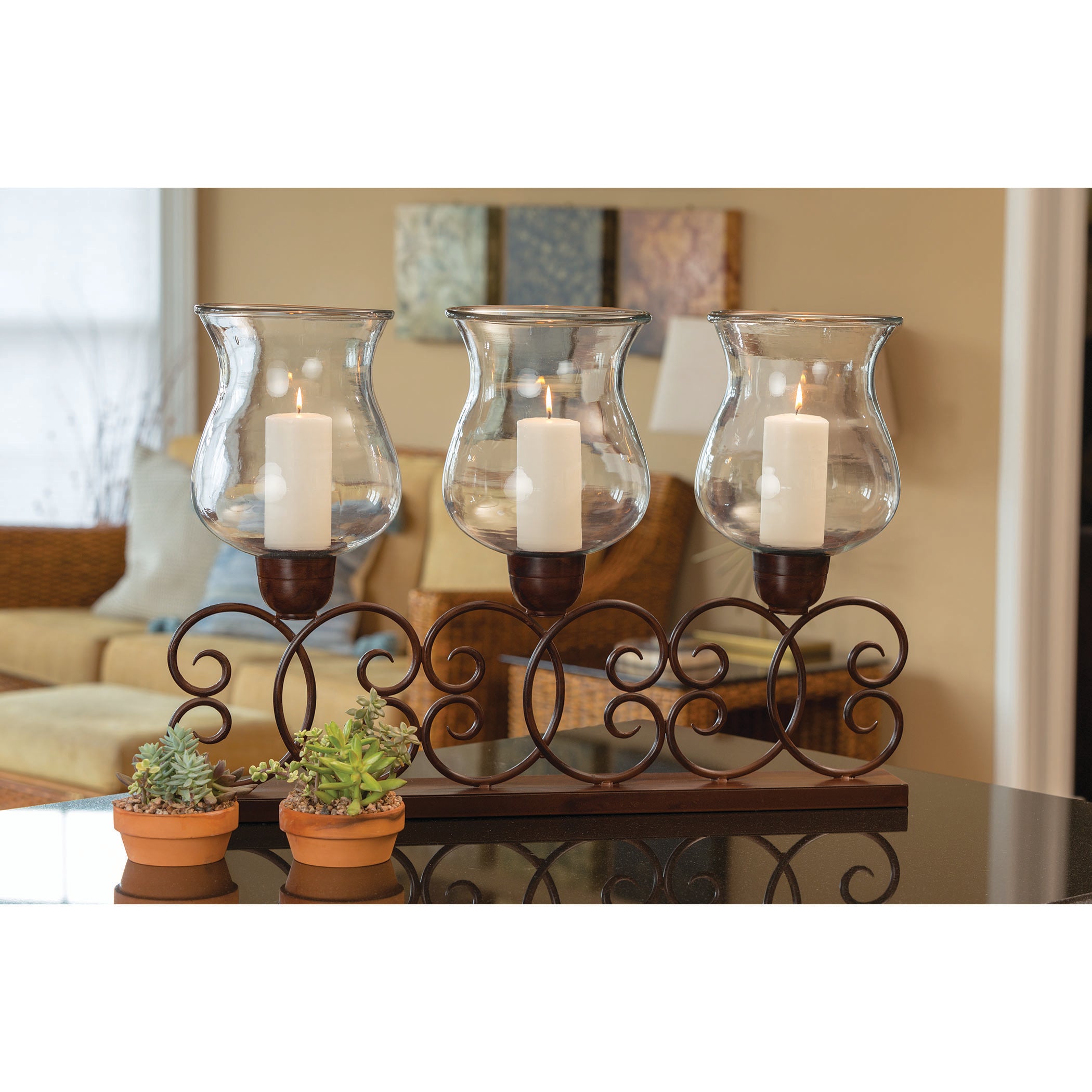 Fairgate Candleholder - Rustic