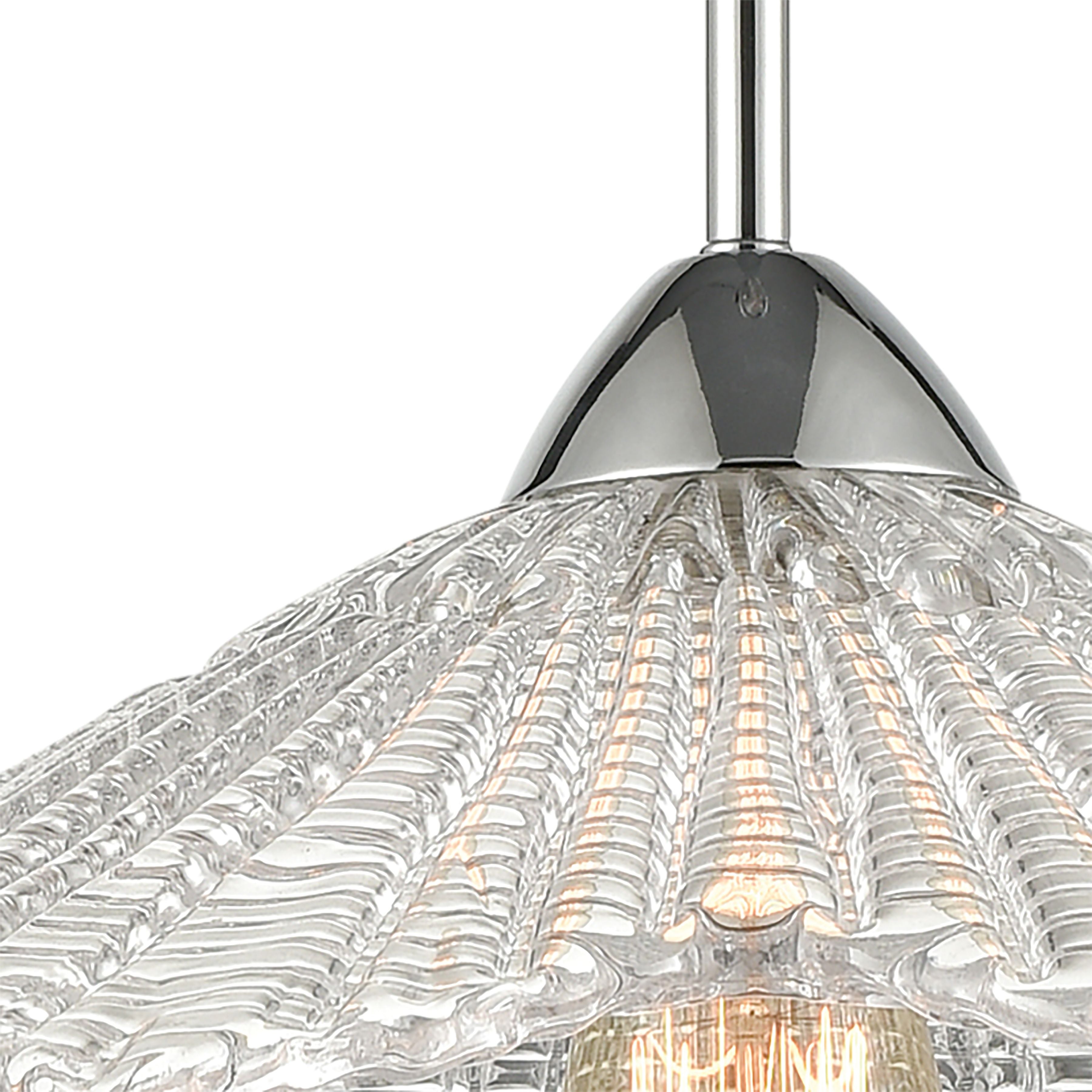 Radiance 16'' Wide 1-Light Pendant - Polished Chrome
