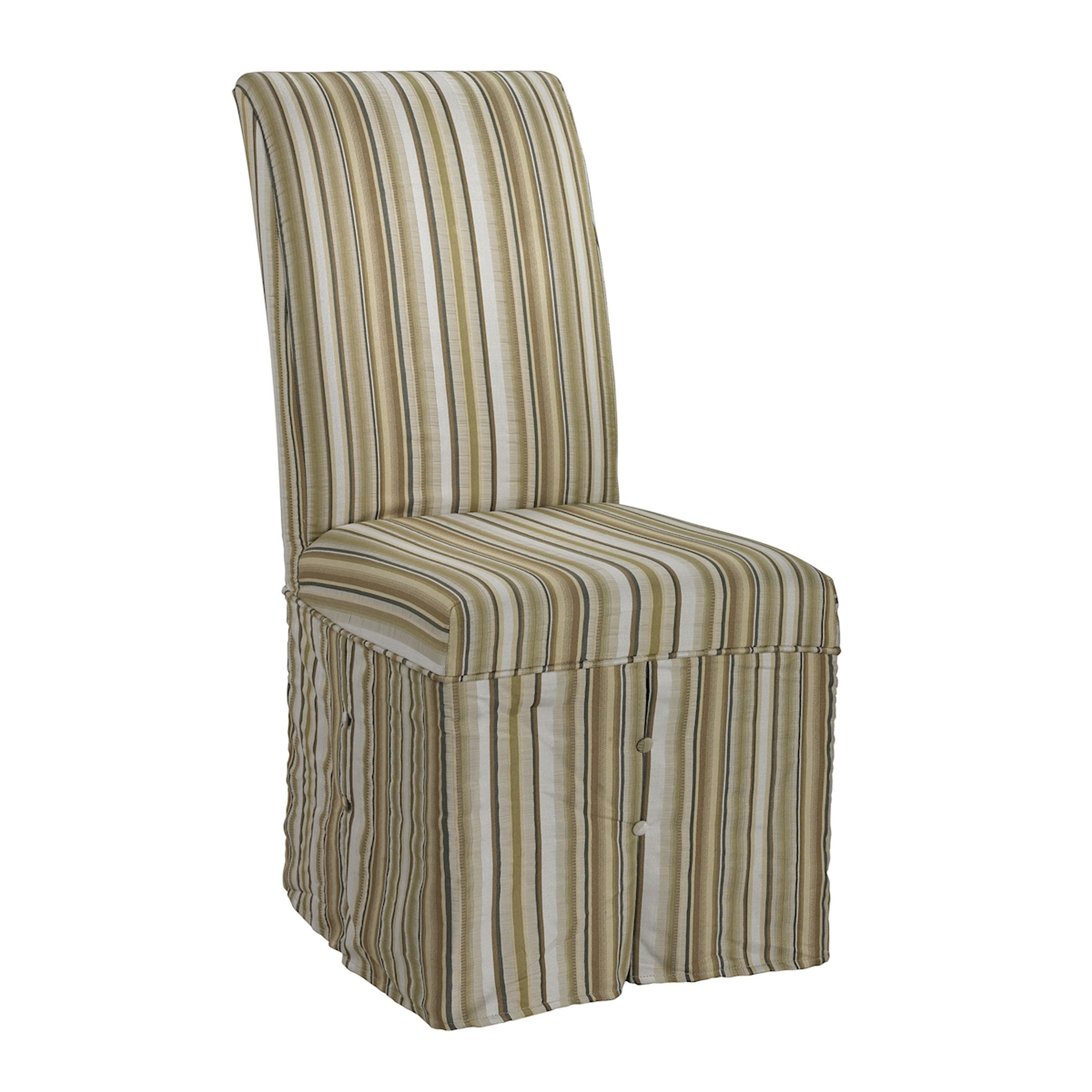 Jolipa - Birch Parsons Skirted Chair - COVER ONLY