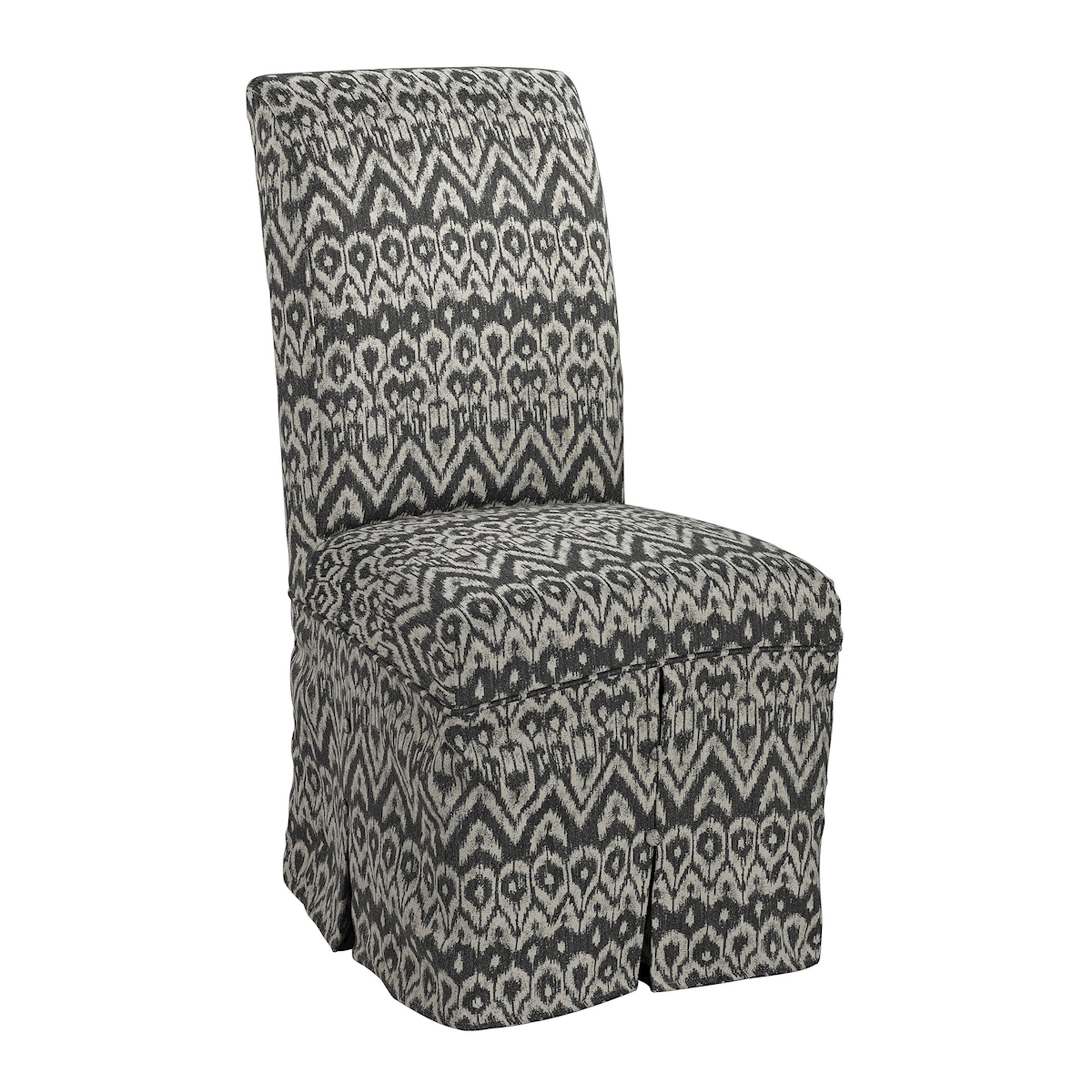 Ambrosia Driftwood Parsons Skirted Chair - COVER ONLY