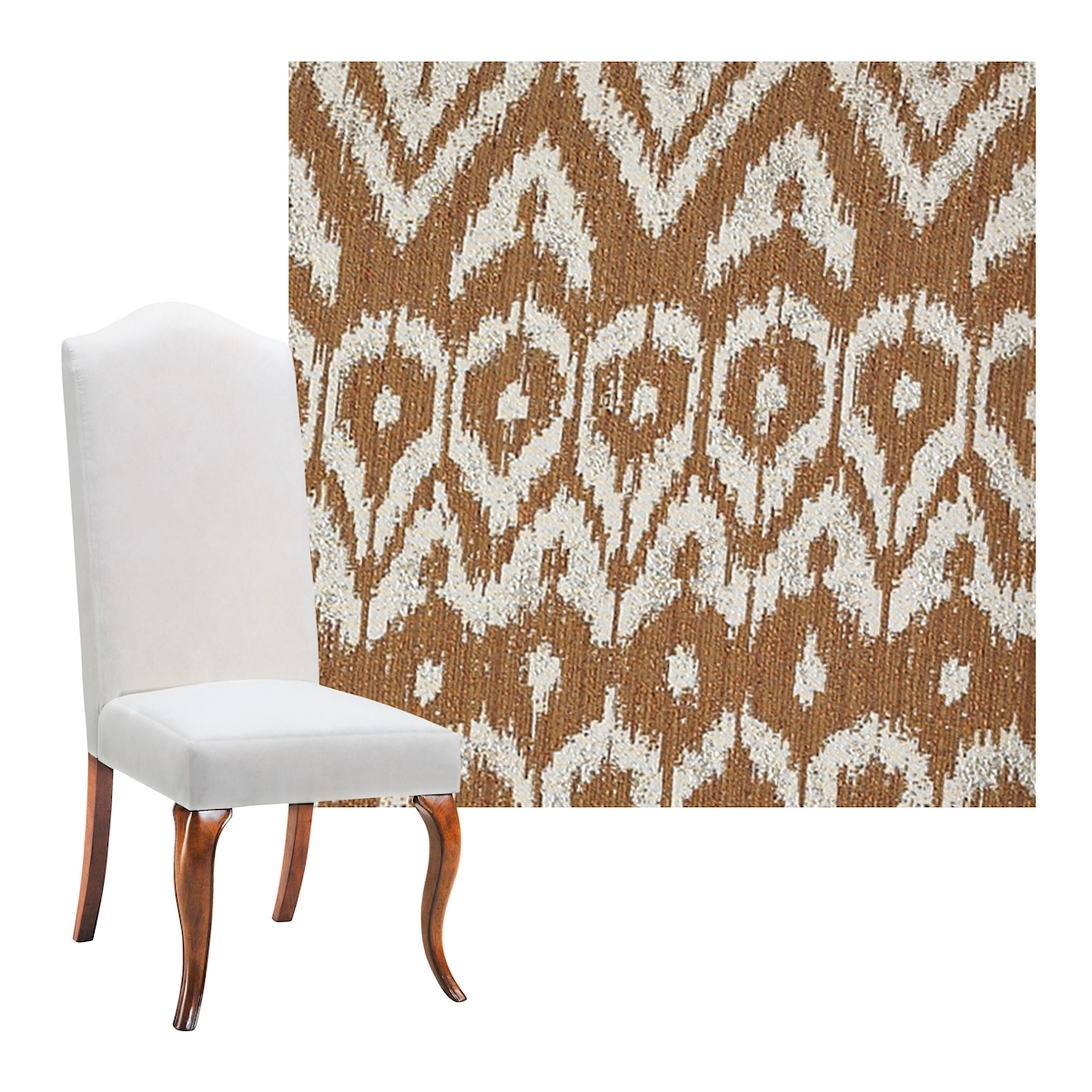 Ambrosia Clay Highback Chair - COVER ONLY