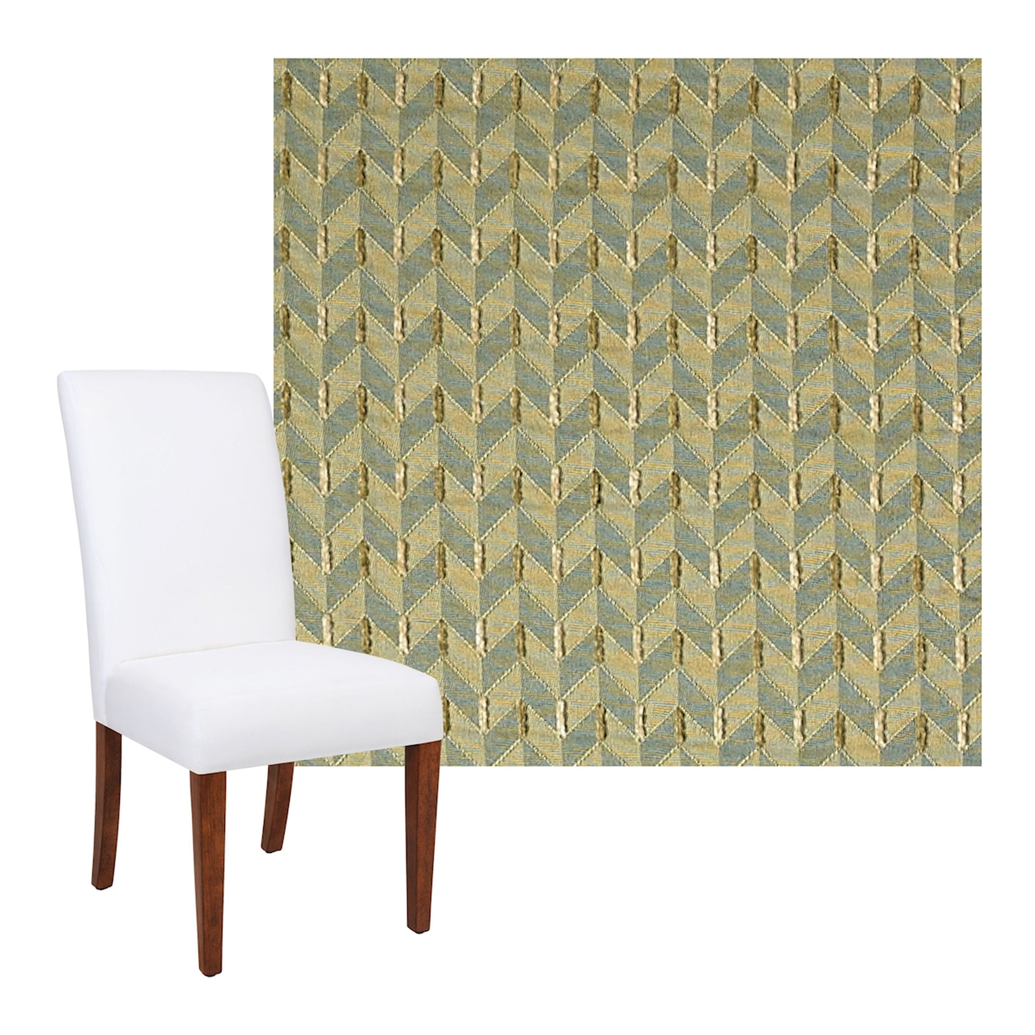 Conception Green Parsons Chair - COVER ONLY