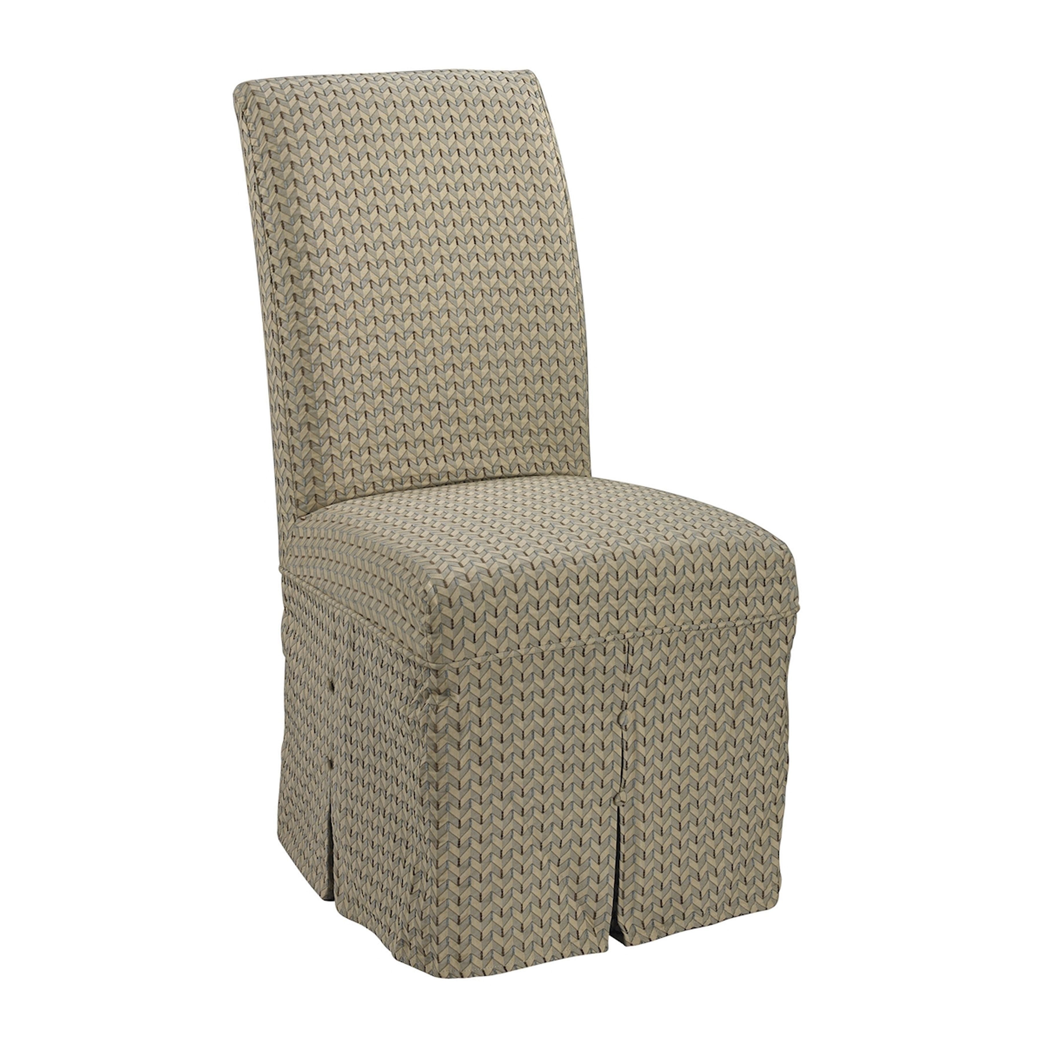 Conception Cream Parsons Skirted Chair - COVER ONLY