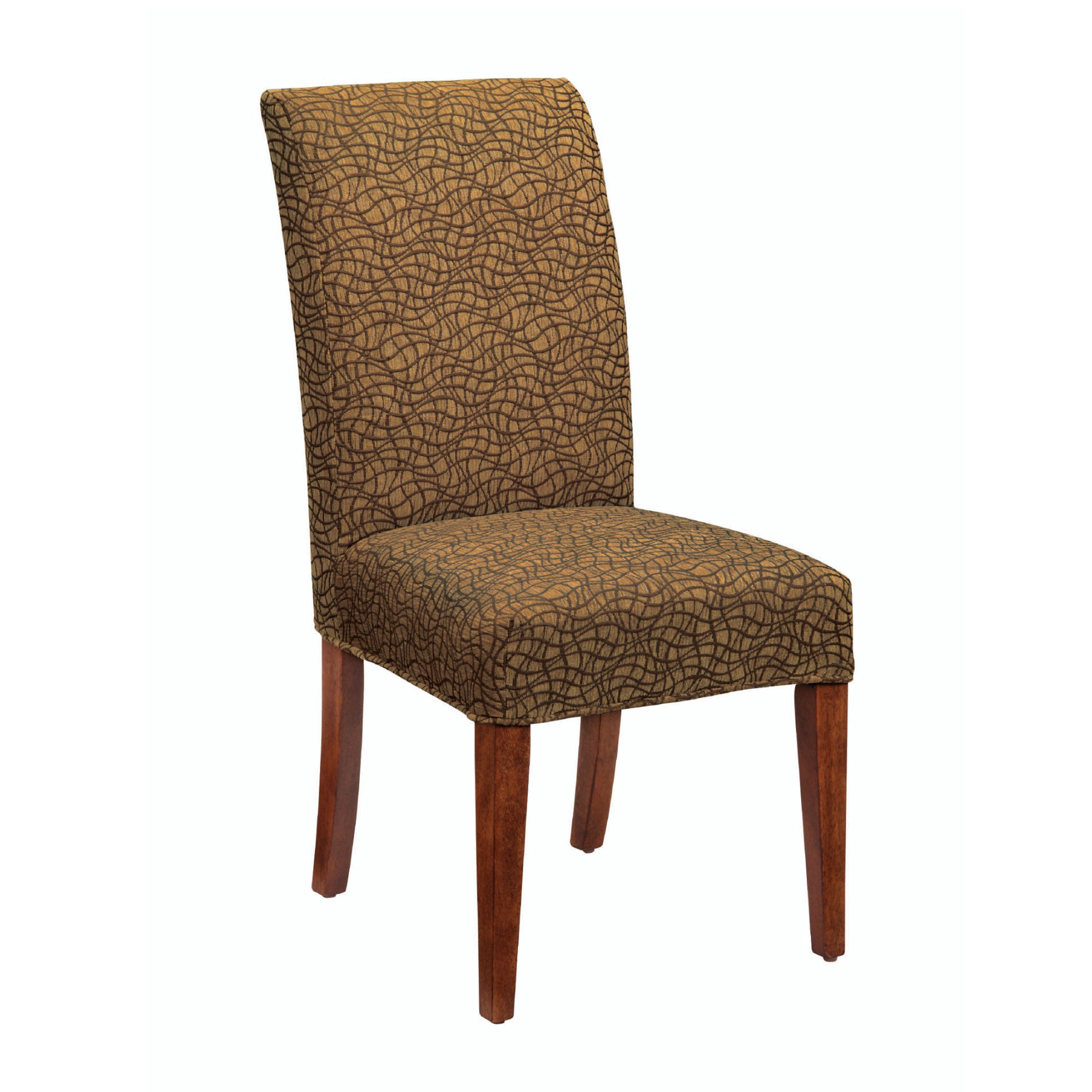 Pecan Parsons Unskirted Chair - COVER ONLY