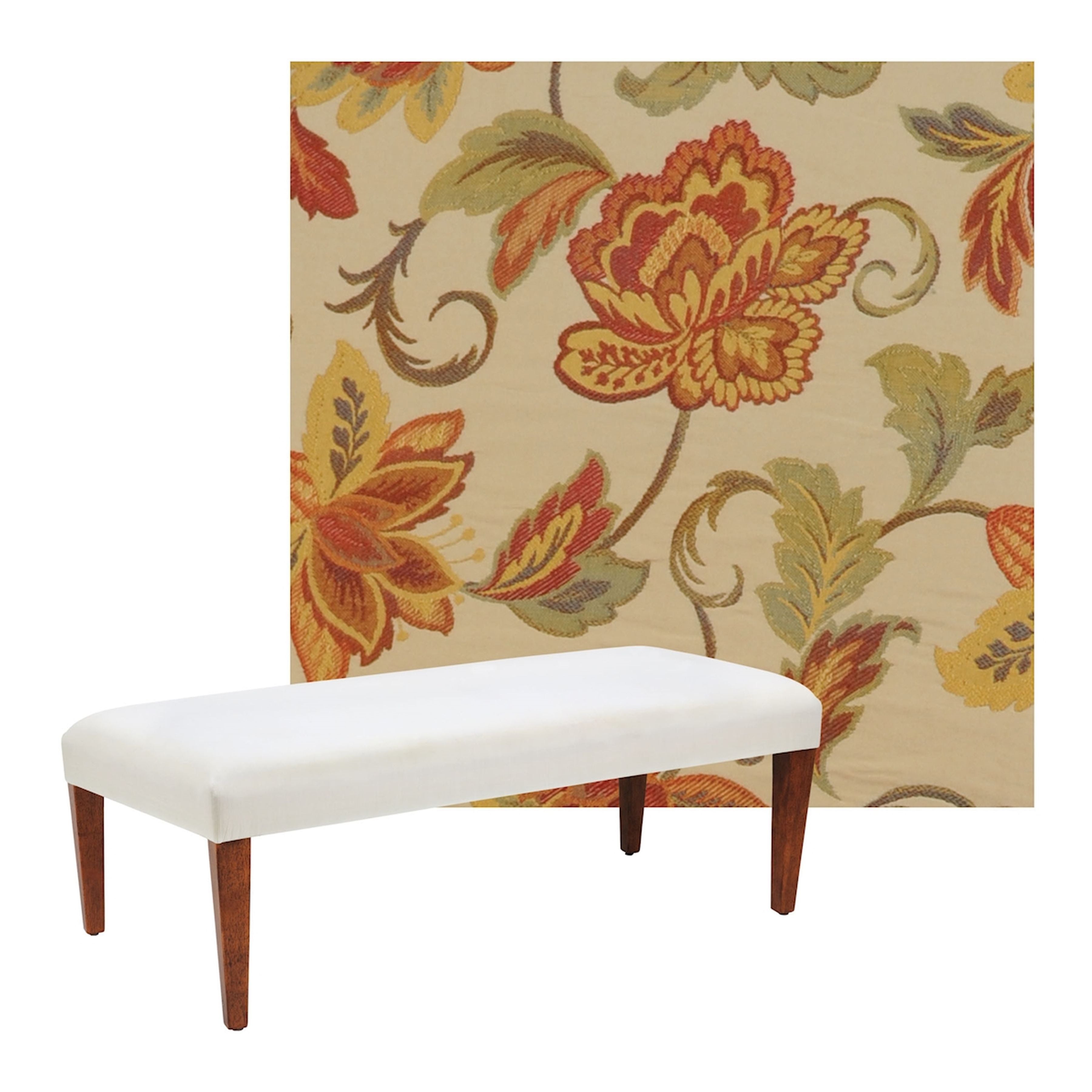 Hibiscus Bench-COVER ONLY