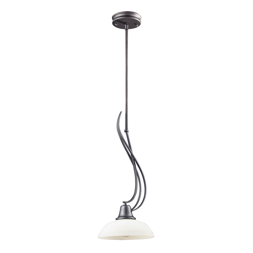 Franklin Creek 9'' Wide 1-Light Mini Pendant - Graphite
