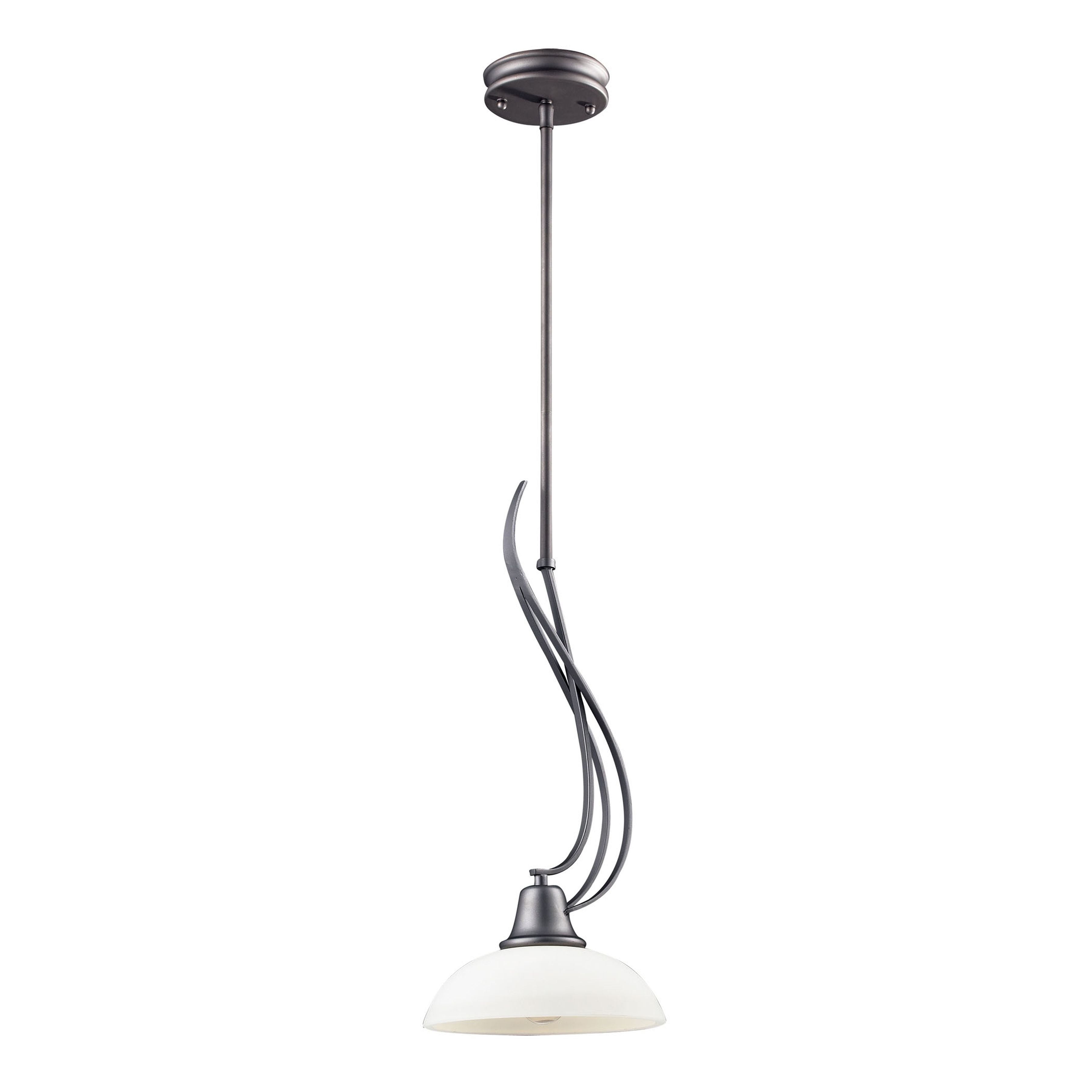 Franklin Creek 9'' Wide 1-Light Mini Pendant - Graphite