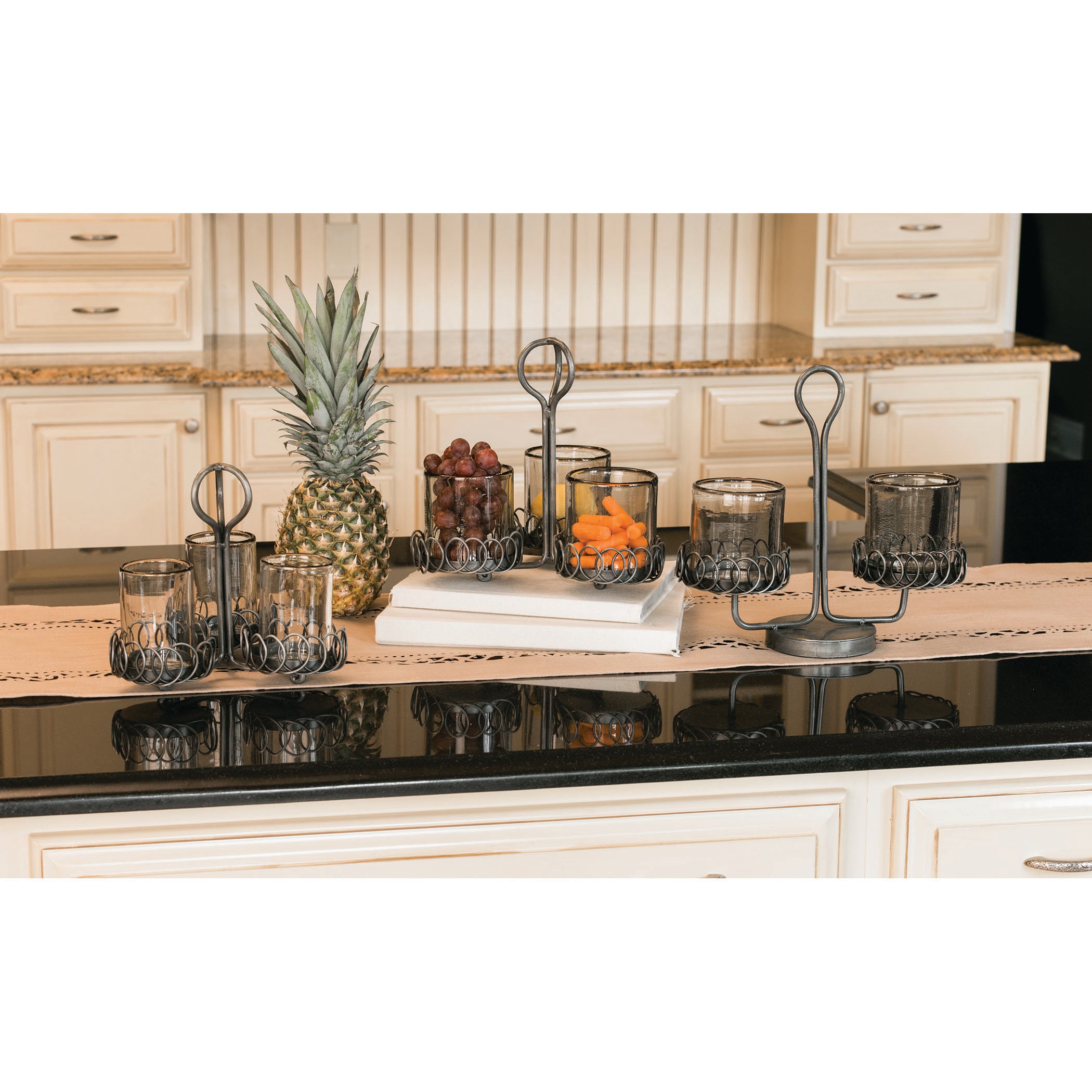 Chasloch Candleholder - Zinc