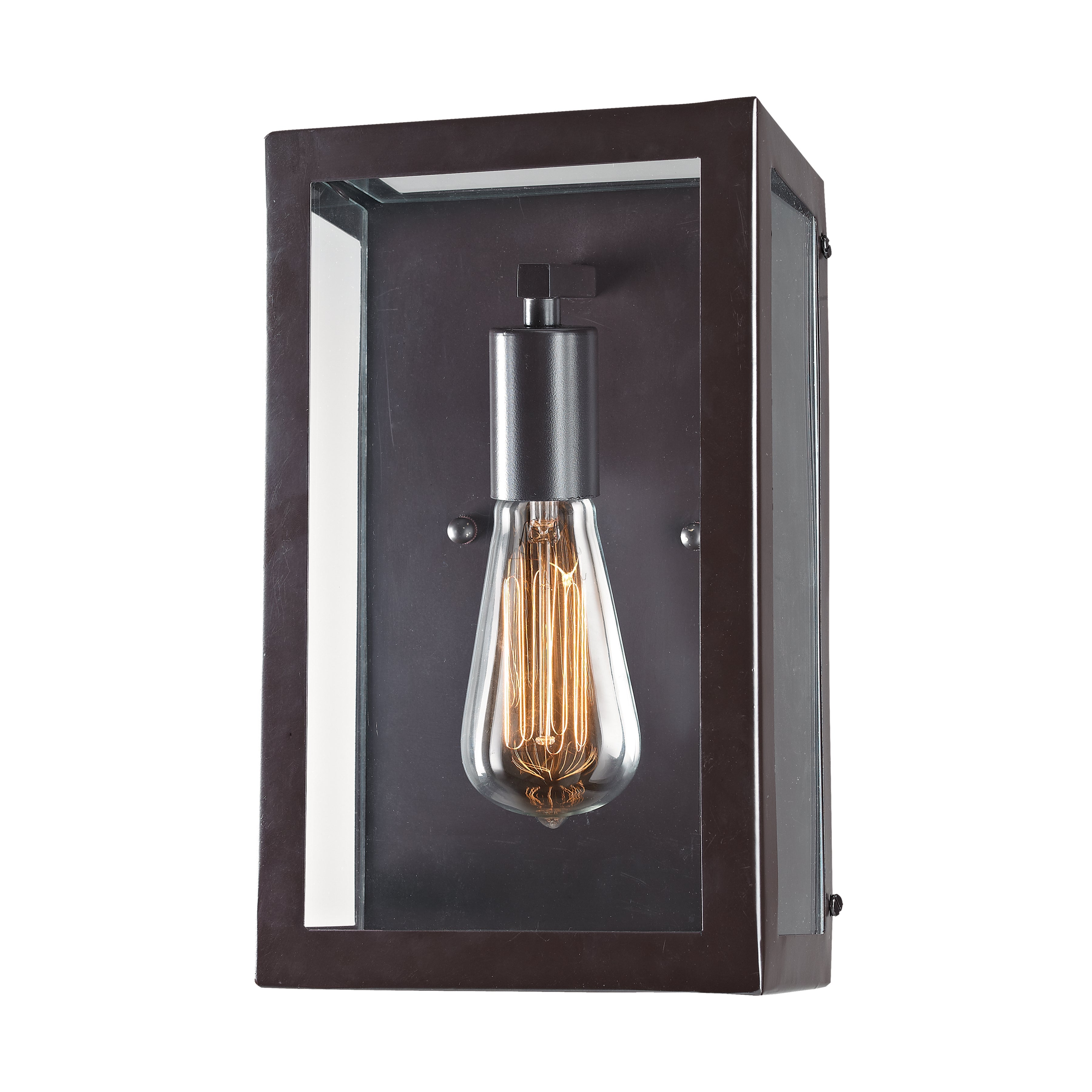 Parameters 11.75'' High 1-Light Sconce - Bronze