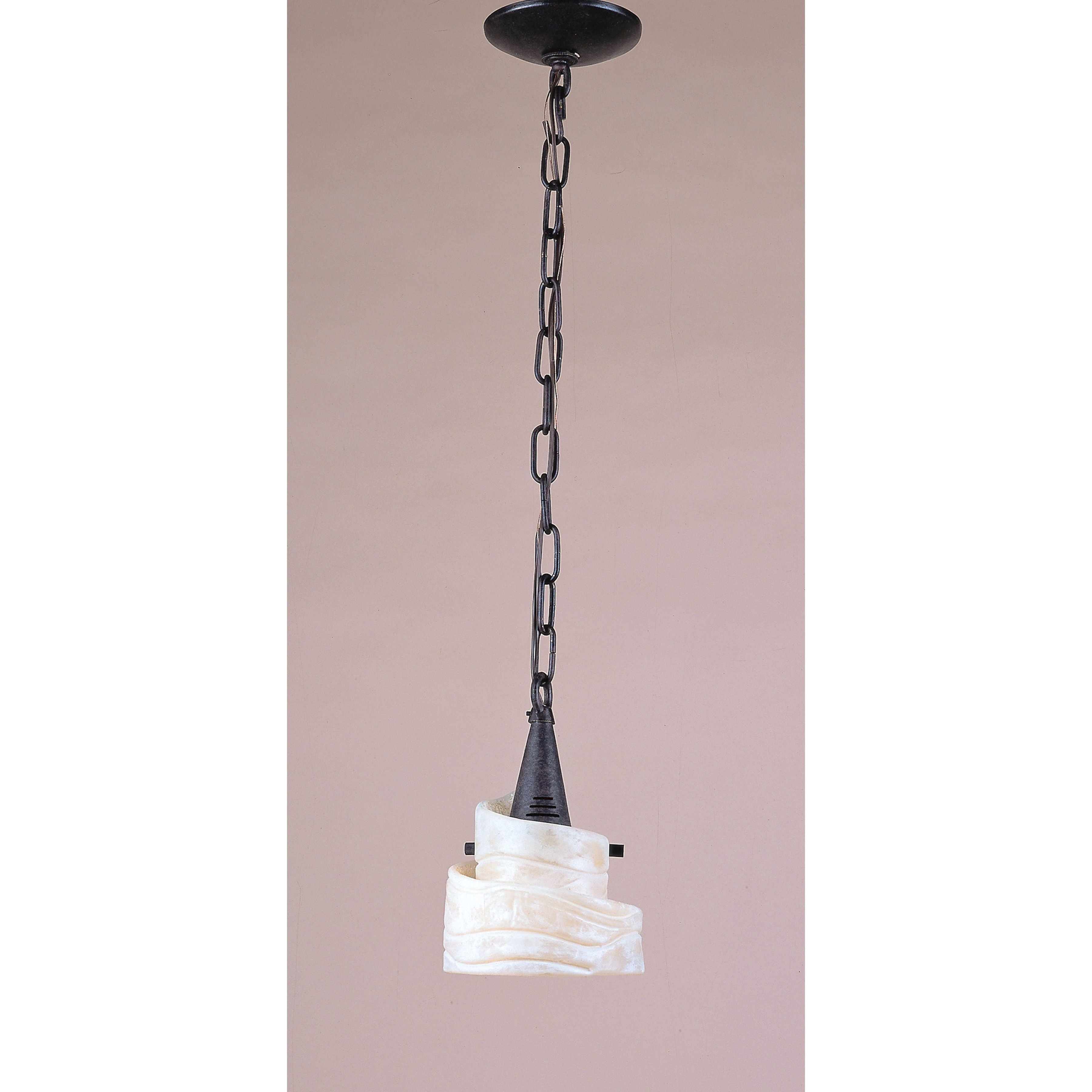 Quill 6'' Wide 1-Light Pendant - Black