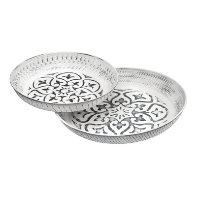 Joslyn Tray - Set of 2 Gray