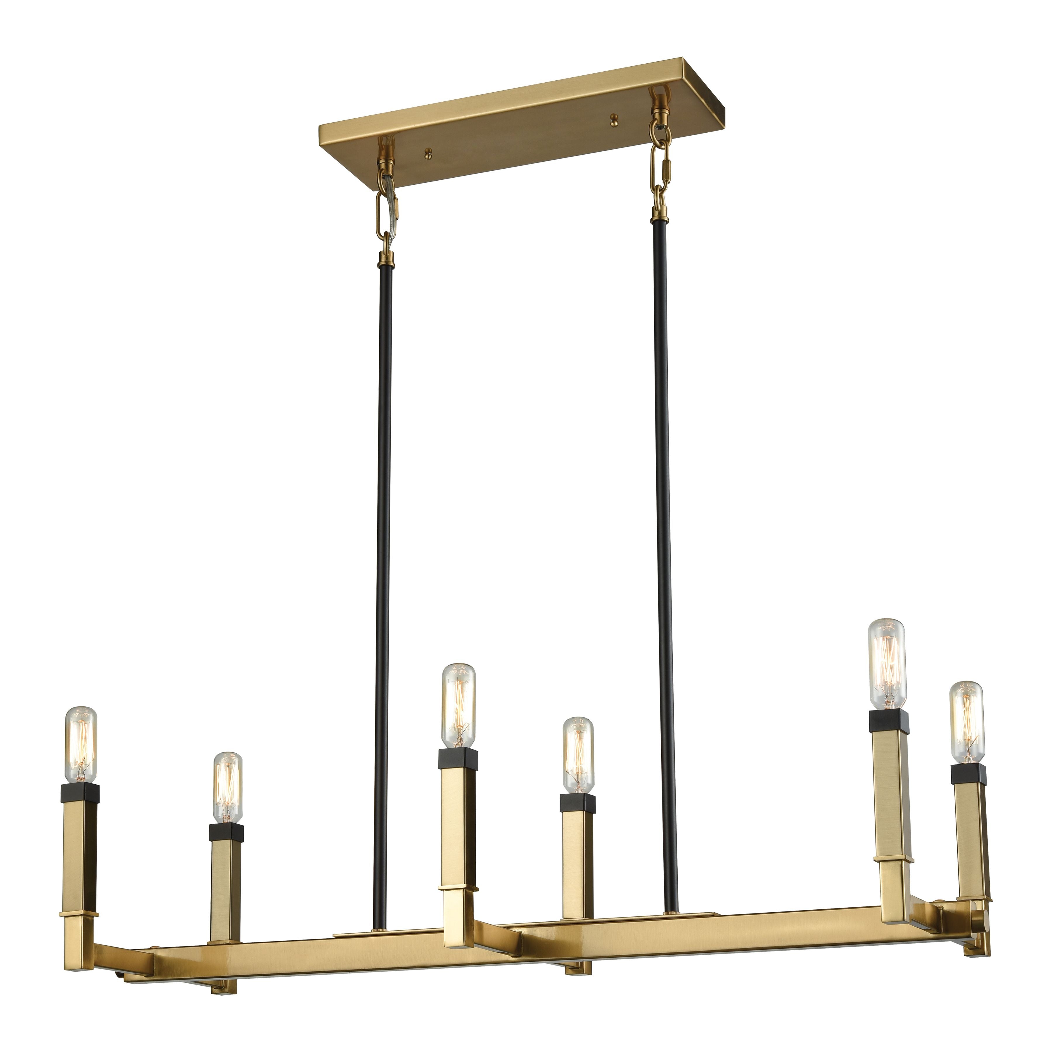Mandeville 31'' Wide 6-Light Chandelier - Oil Rubbed Bronze