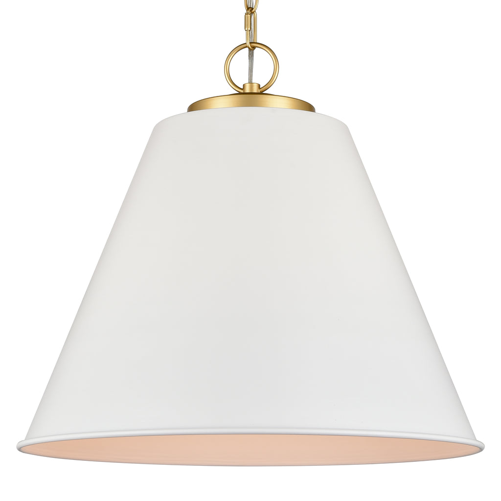 Vellus 20.5'' Wide 3-Light Pendant - Matte White