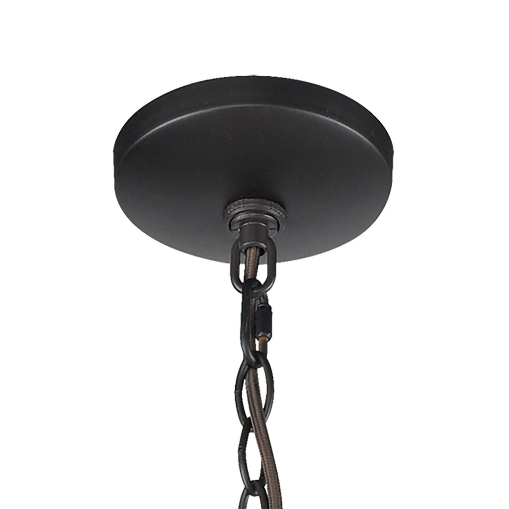 Centrifugal 27'' Wide 8-Light Chandelier - Oil Rubbed Bronze