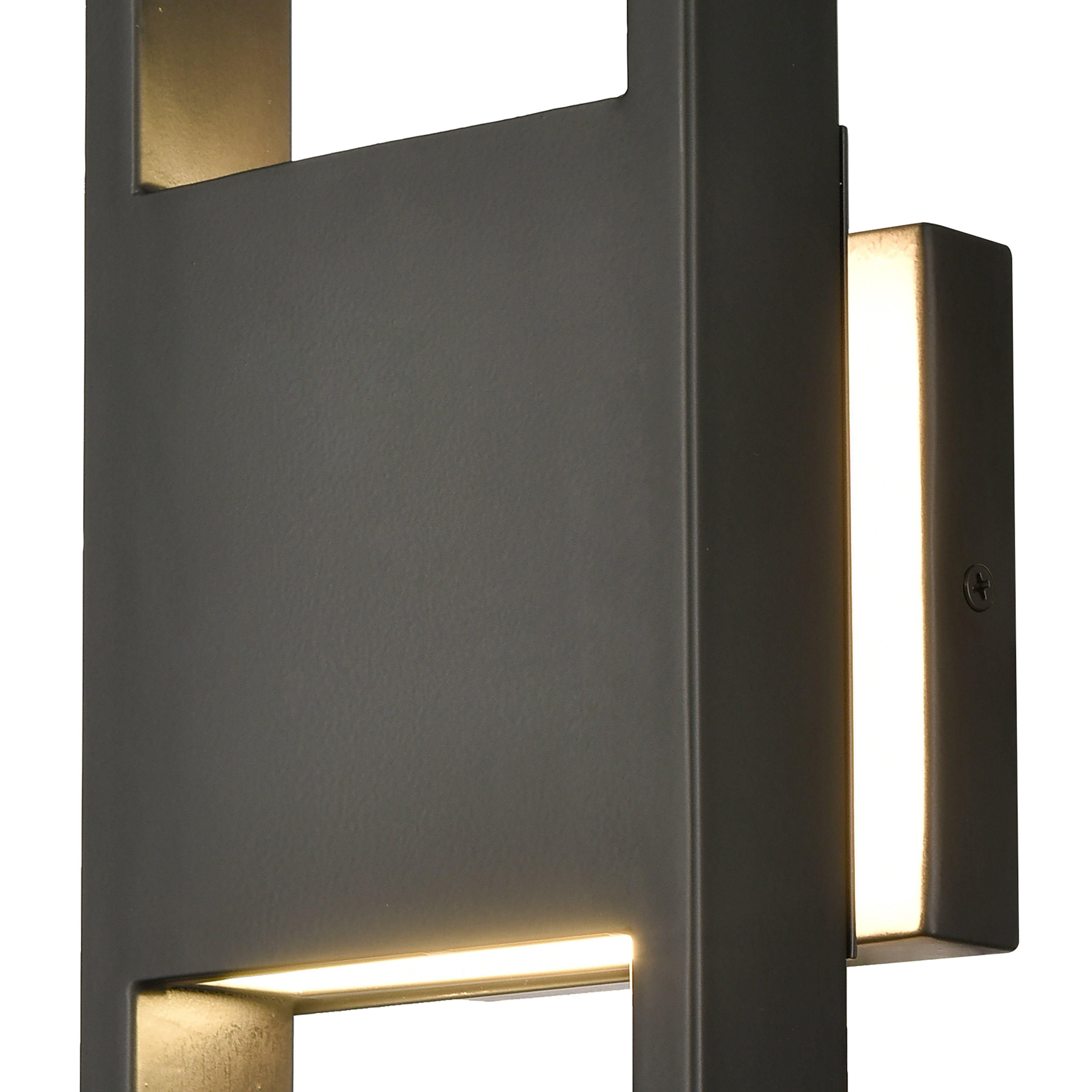 Reflection Point 15'' High LED Outdoor Sconce - Matte Black
