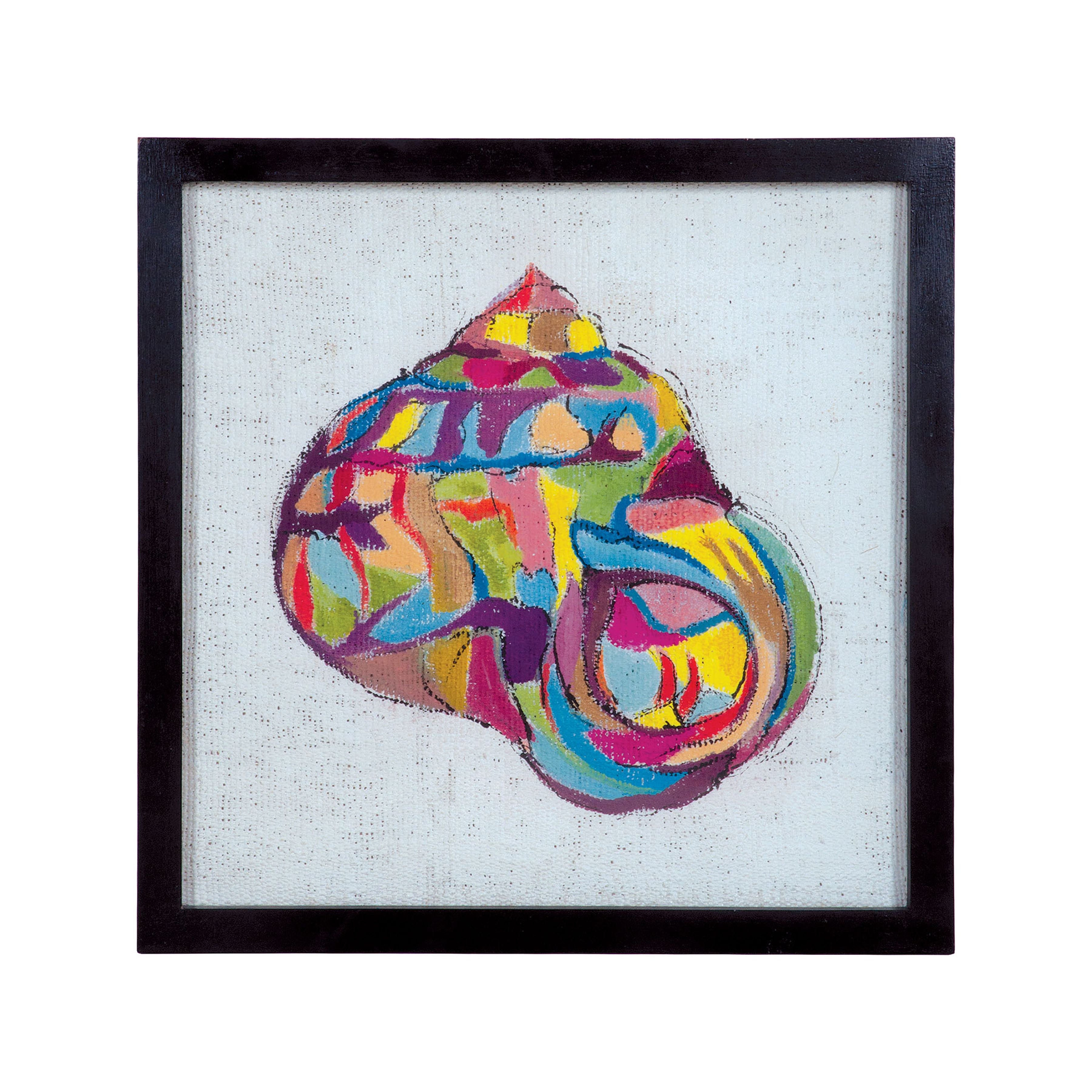 Coastal Colors Framed Wall Art - Multicolor