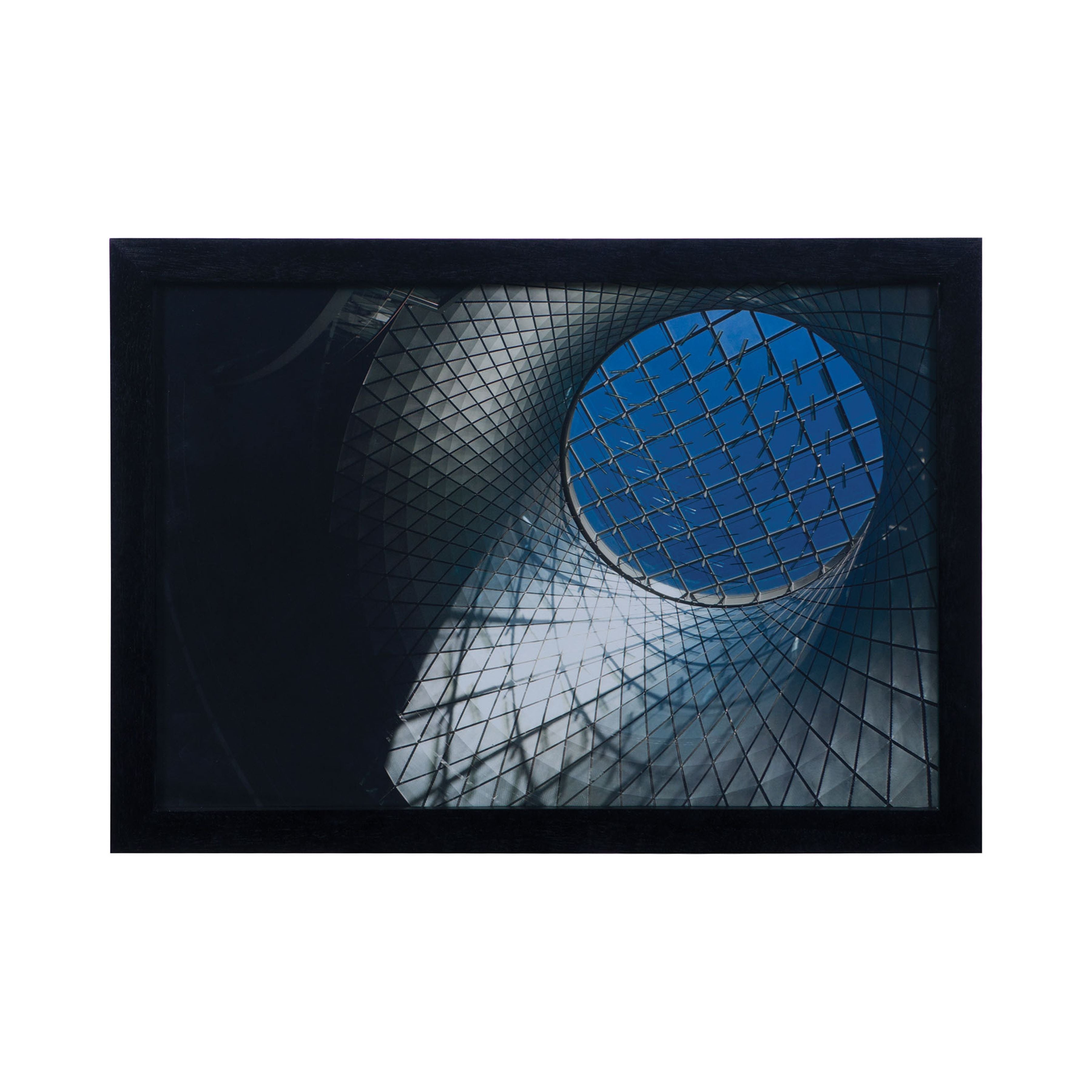 Fulton Center Framed Wall Art - Gray