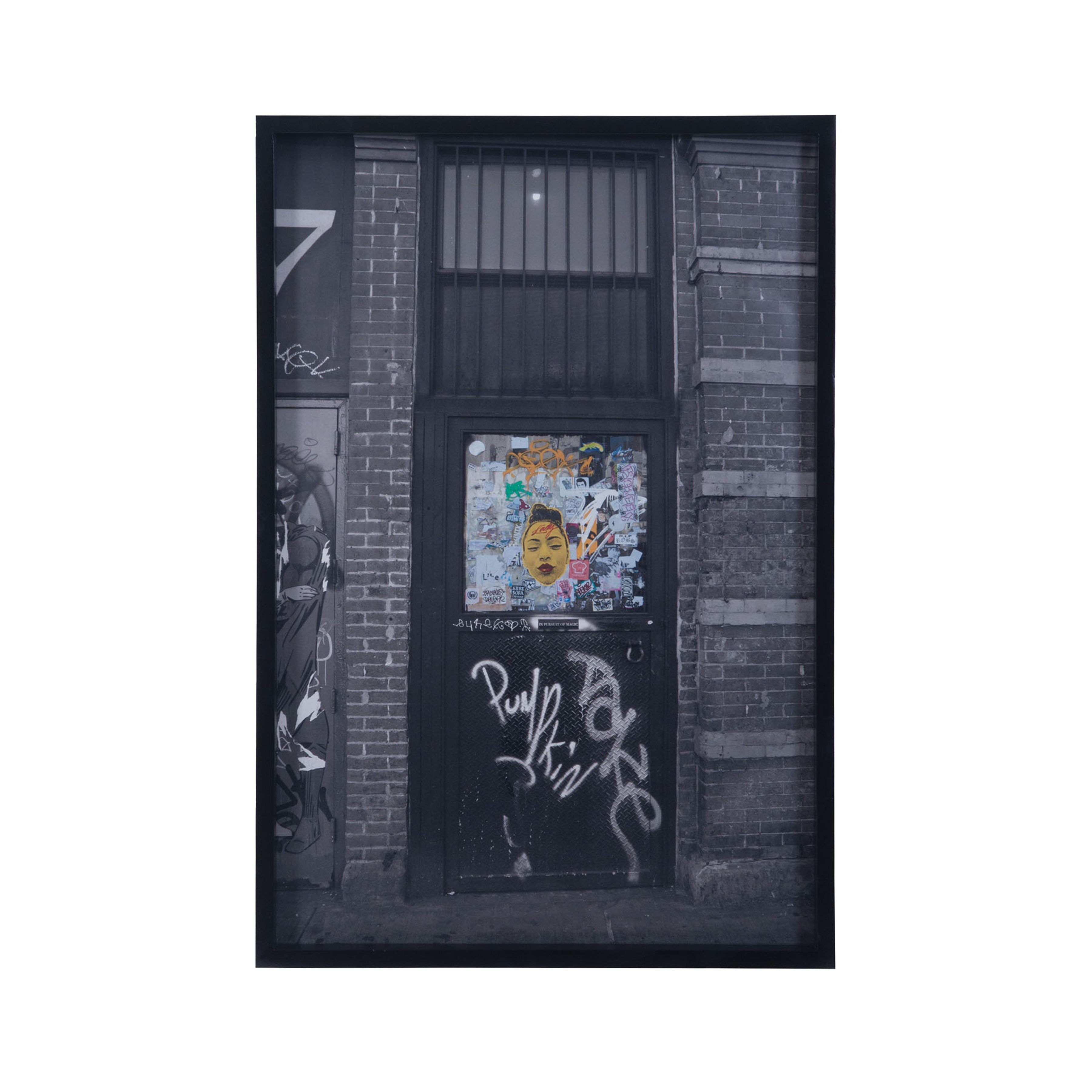 Bowery III Framed Wall Art