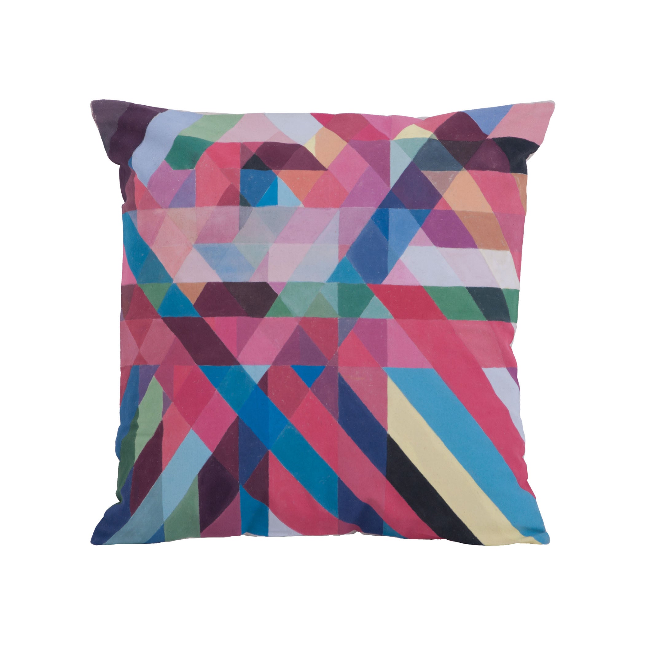Color Ribbons Pillow - COVER ONLY